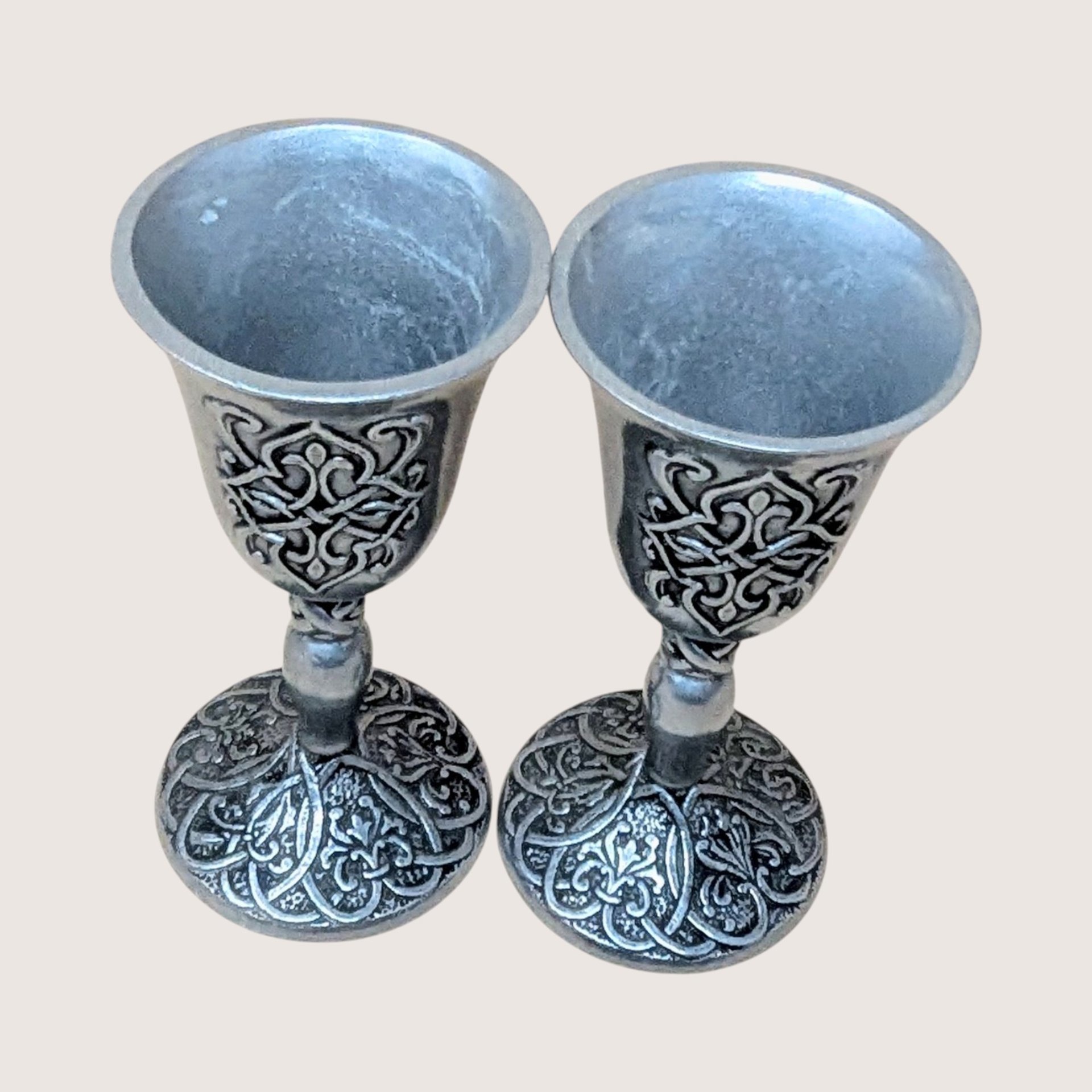 1996 Carlson Forevermore Pewter Set