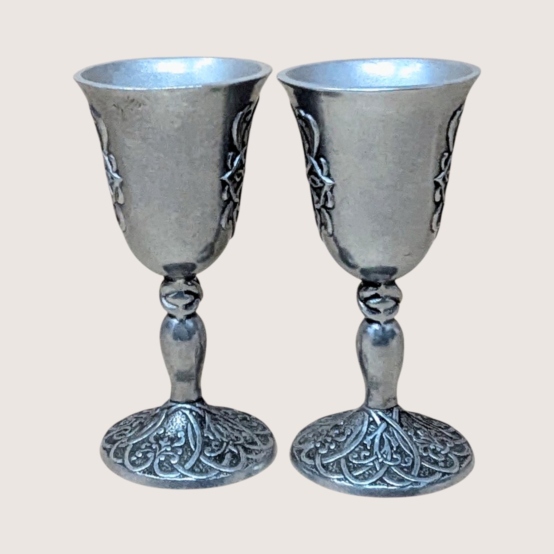 1996 Carlson Forevermore Pewter Set