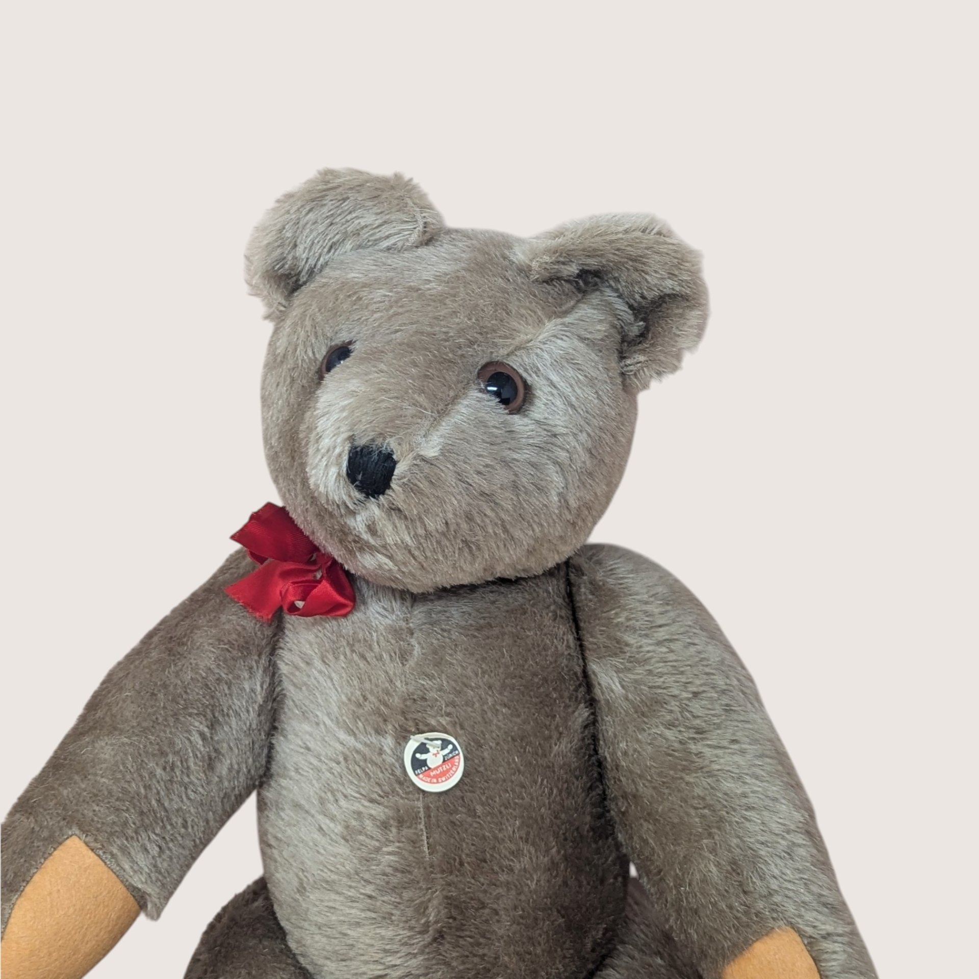 1980s Felpa Handmade Swiss Teddy Bear