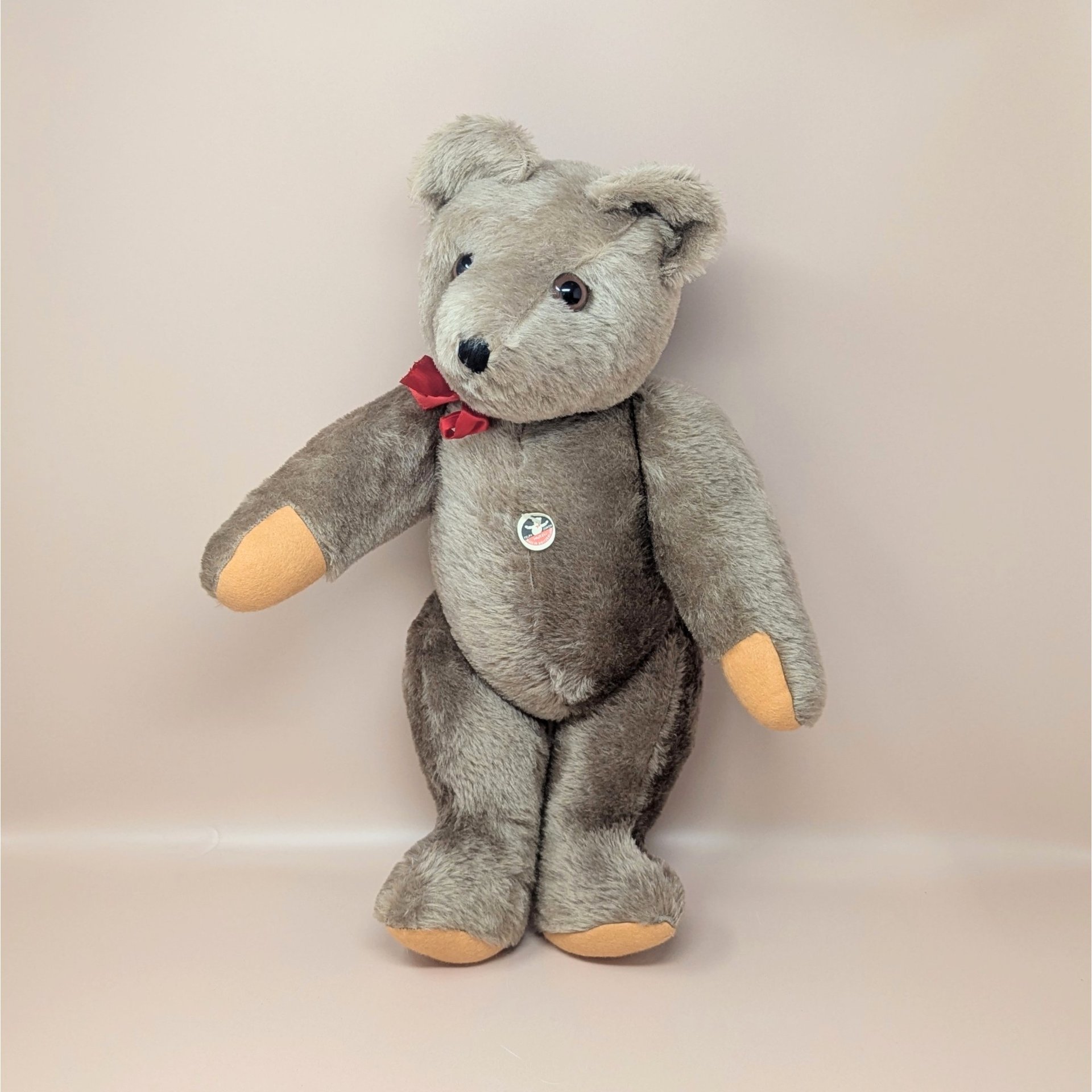 1980s Felpa Handmade Swiss Teddy Bear