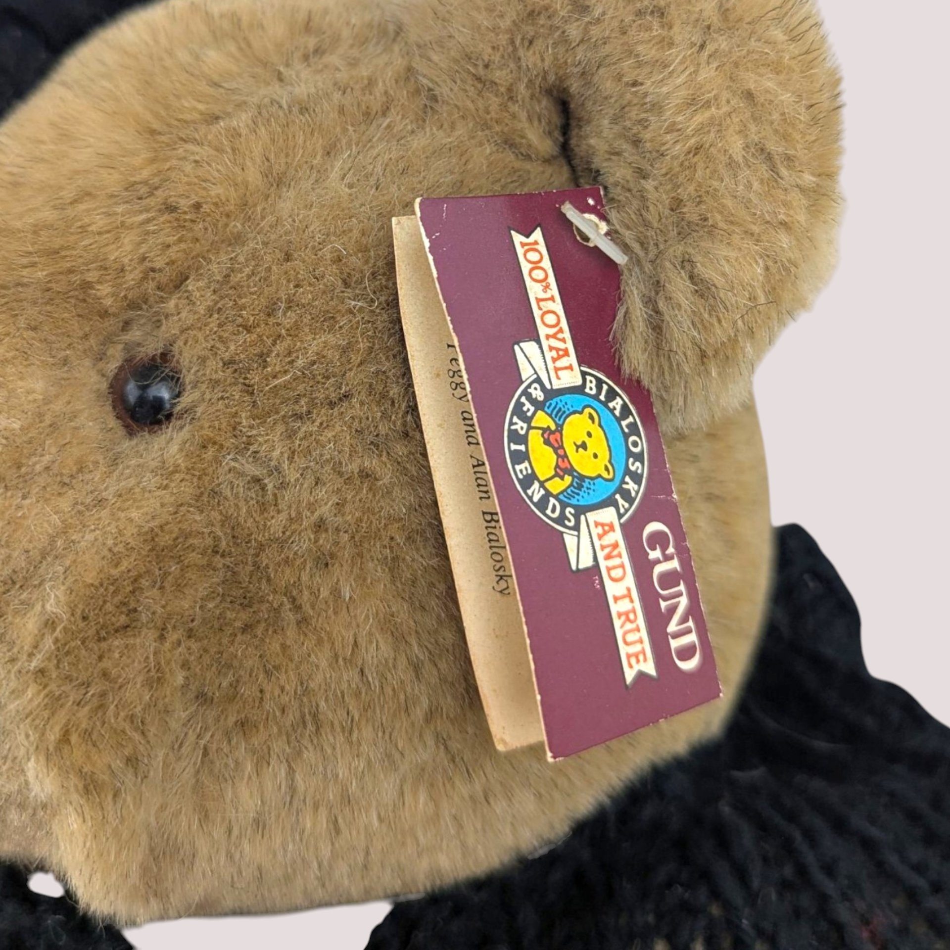 1982 Bialosky Teddy Bear With Beret And Sweater