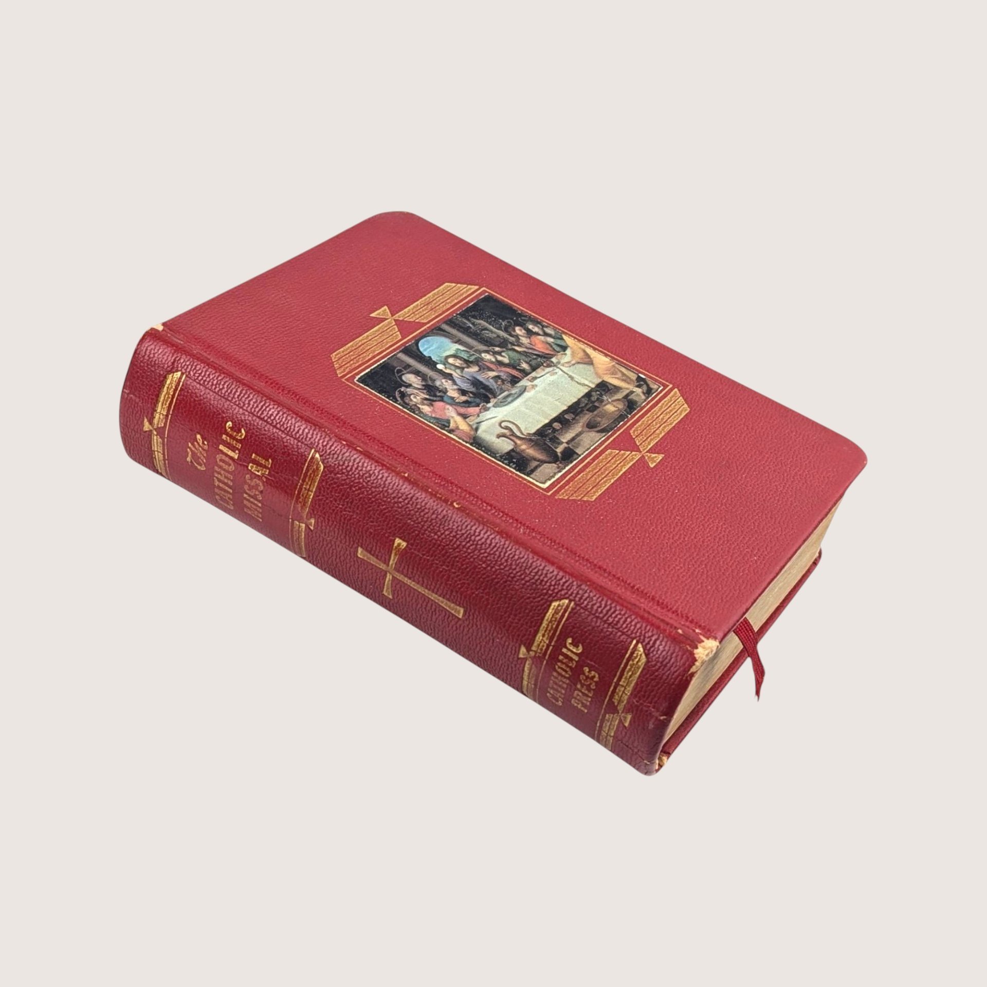 1959 The Catholic Missal Hardcover Book O'Connell Martin
