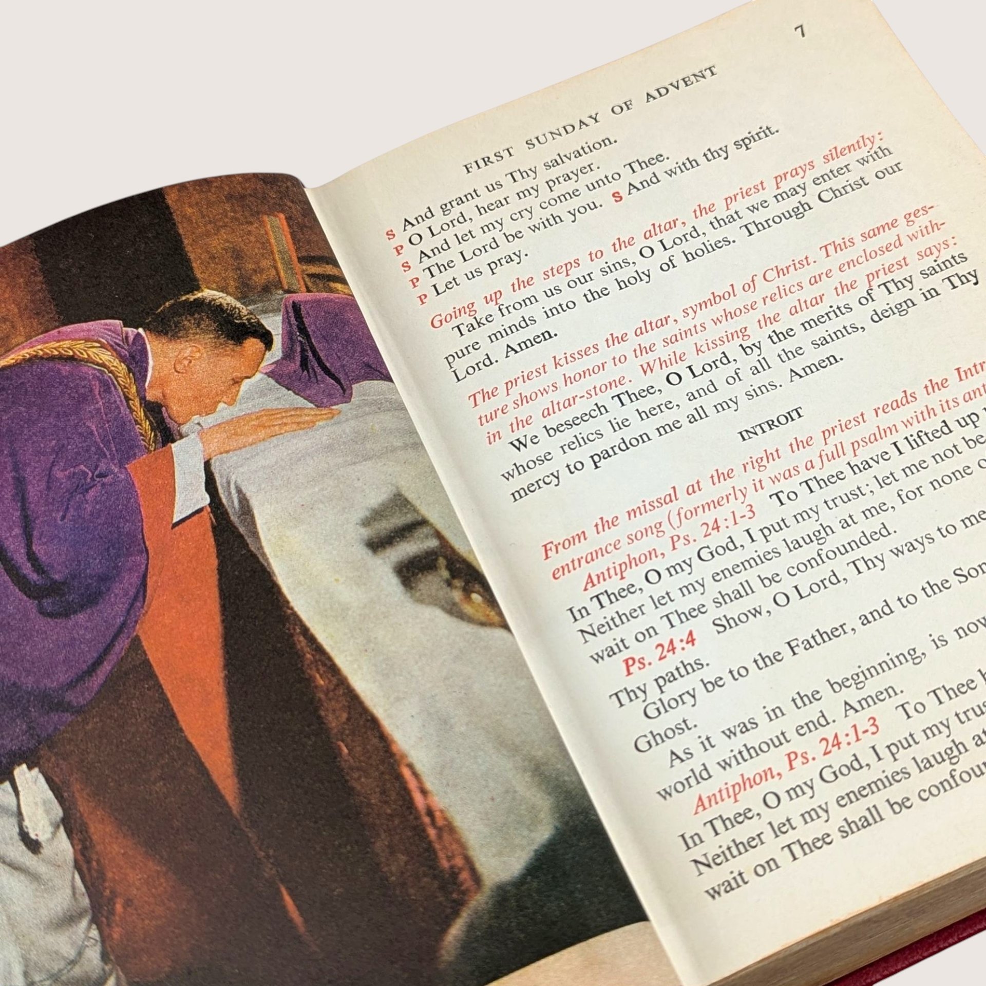 1959 The Catholic Missal Hardcover Book O'Connell Martin