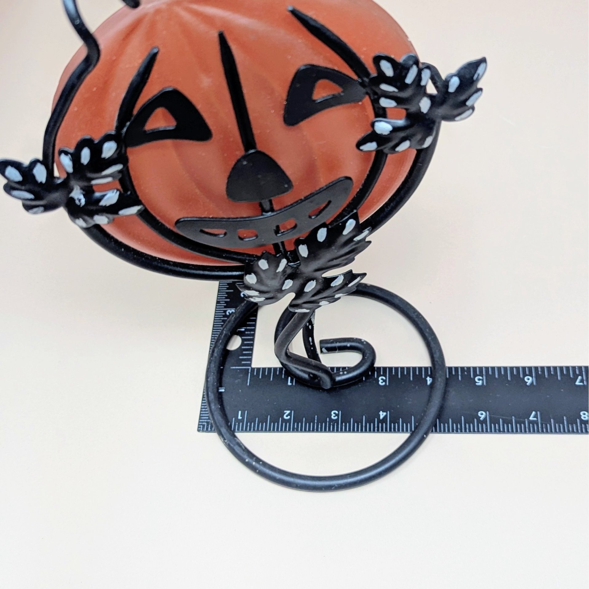 1990s Dept 56 Halloween Jack O Lantern Candle Holder