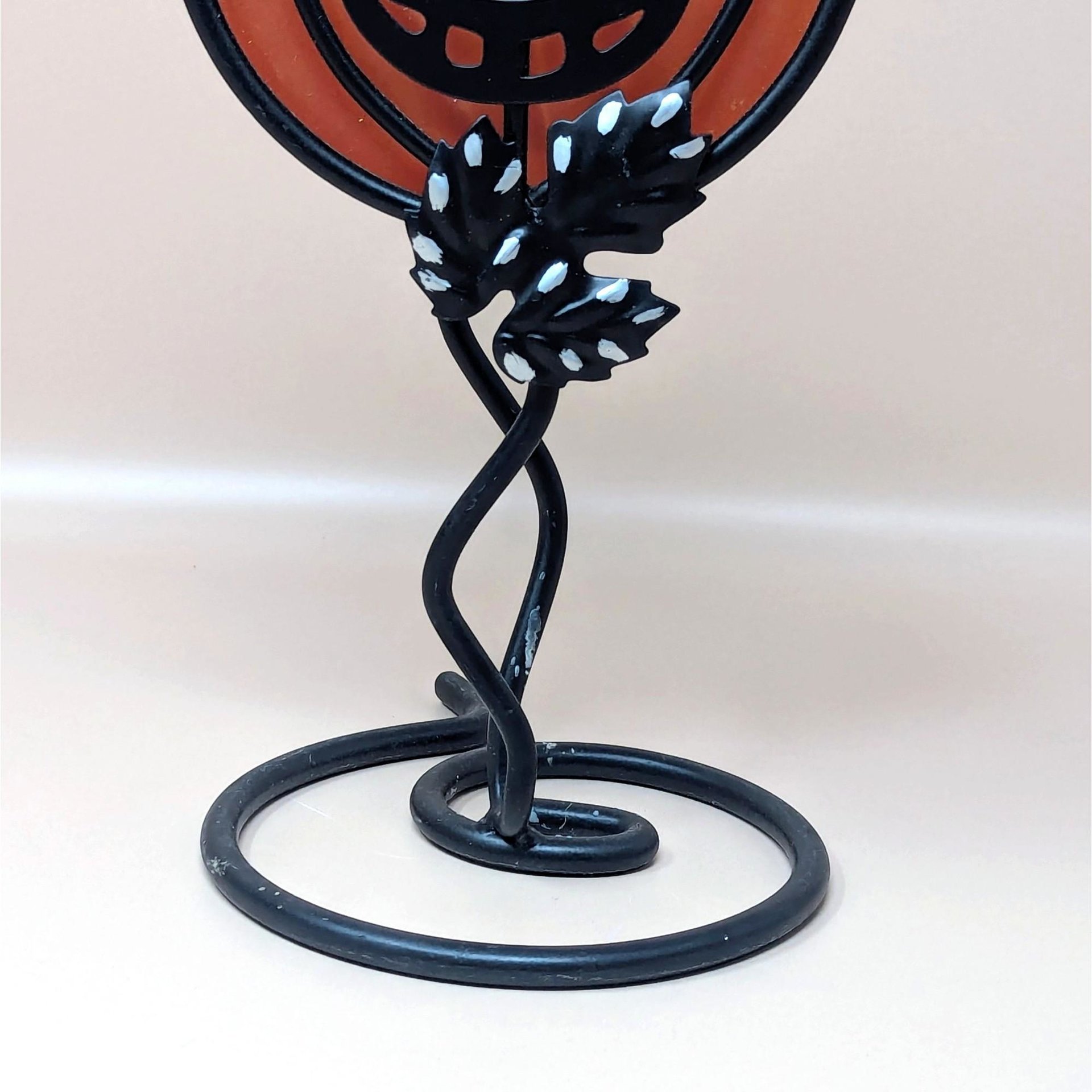 1990s Dept 56 Halloween Jack O Lantern Candle Holder