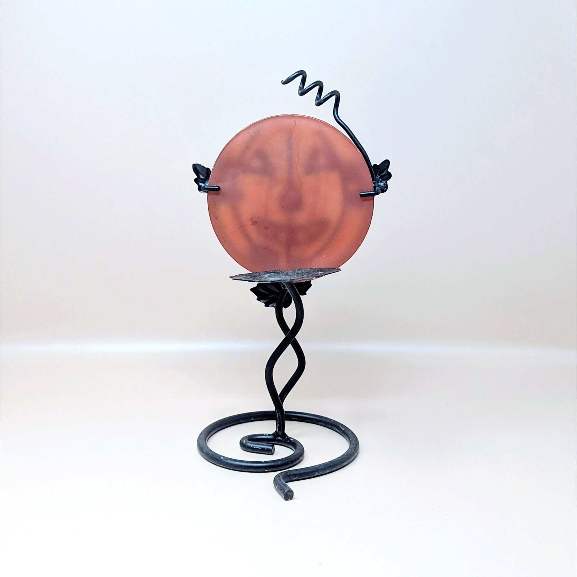 1990s Dept 56 Halloween Jack O Lantern Candle Holder