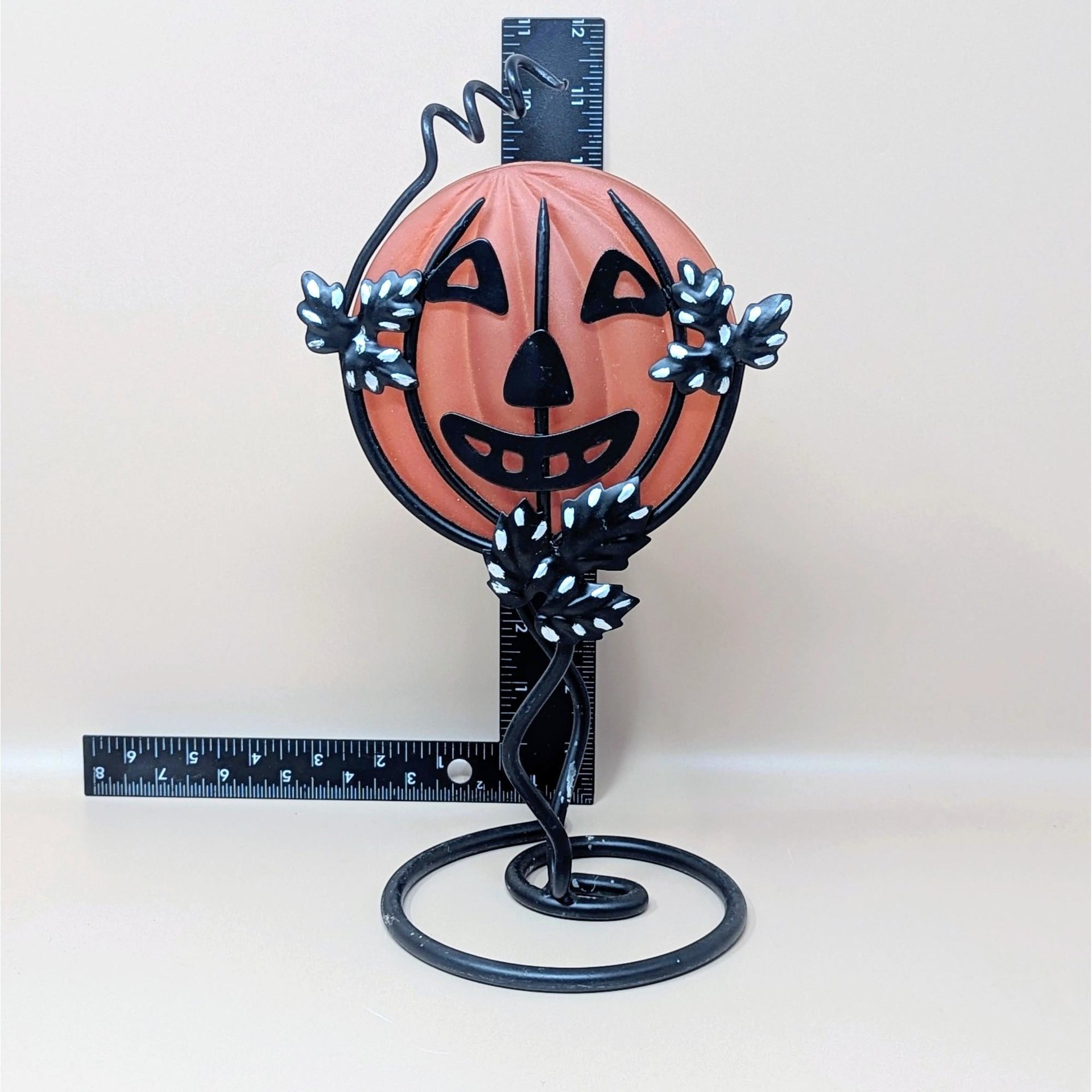 1990s Dept 56 Halloween Jack O Lantern Candle Holder