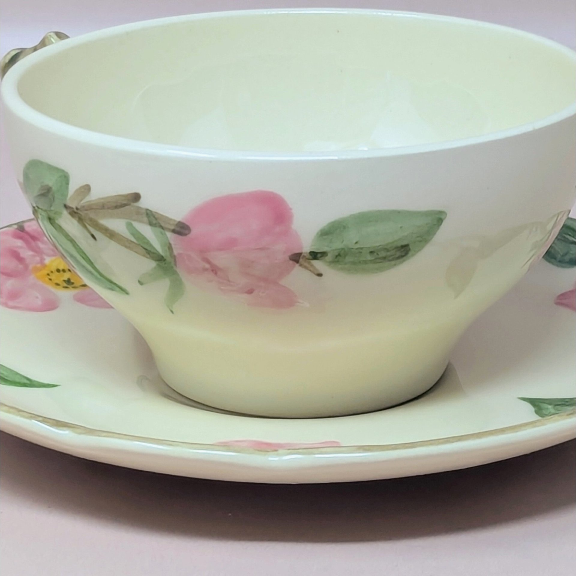 1950s Franciscan Desert Rose Tea Cup Set