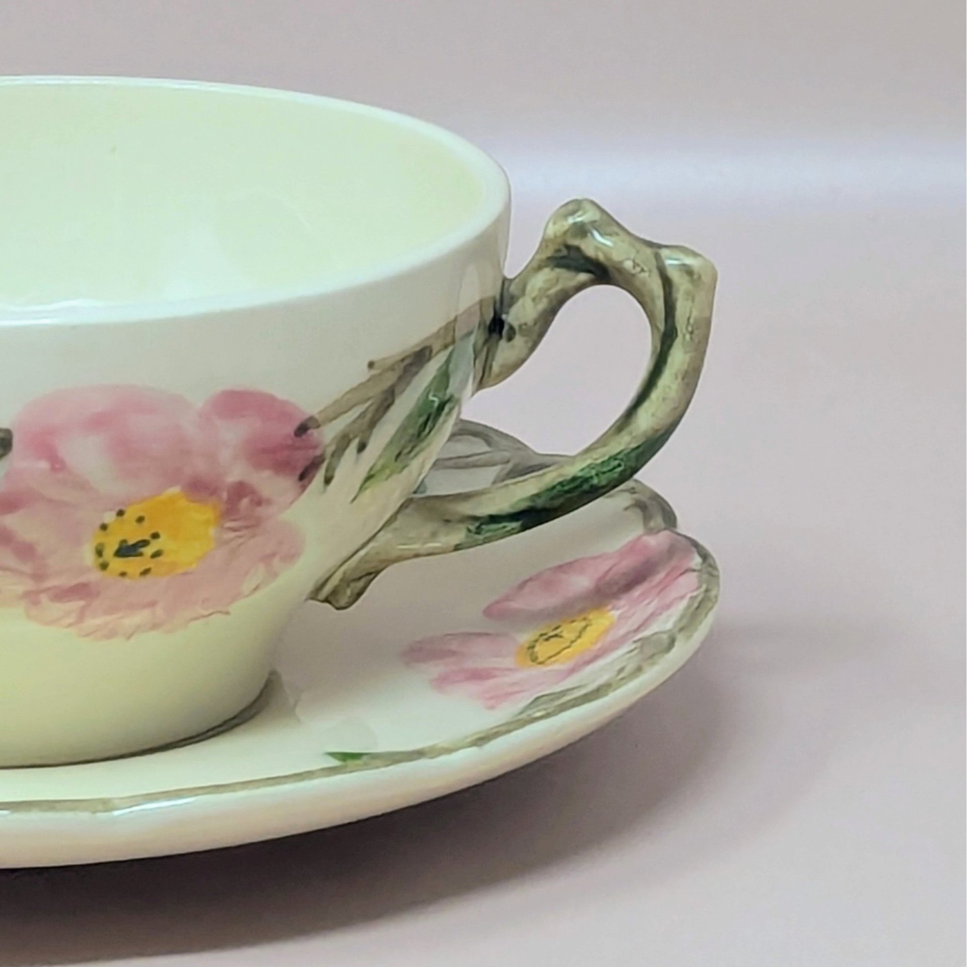 1950s Franciscan Desert Rose Tea Cup Set