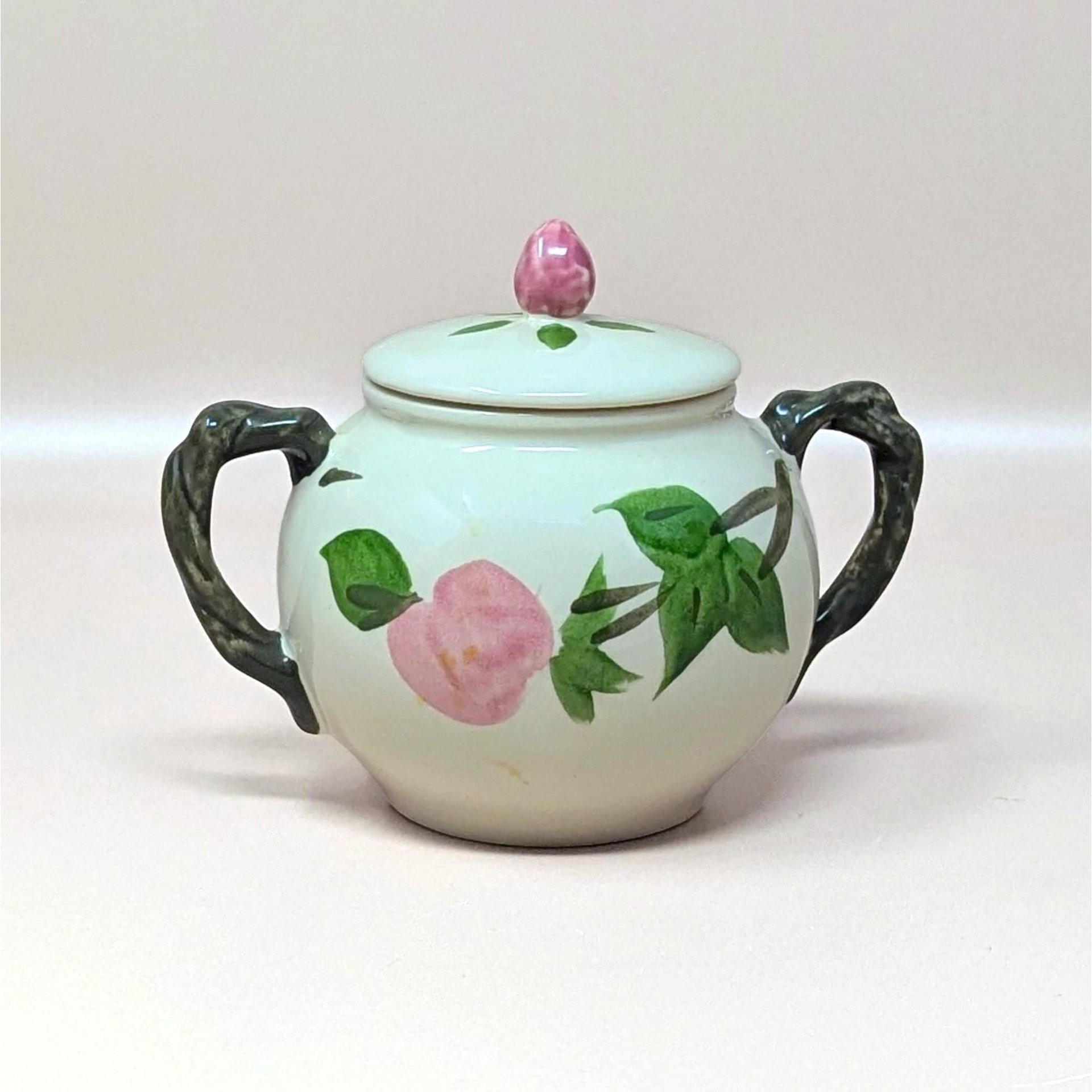 1980s Franciscan Desert Rose Cream and Sugar Set