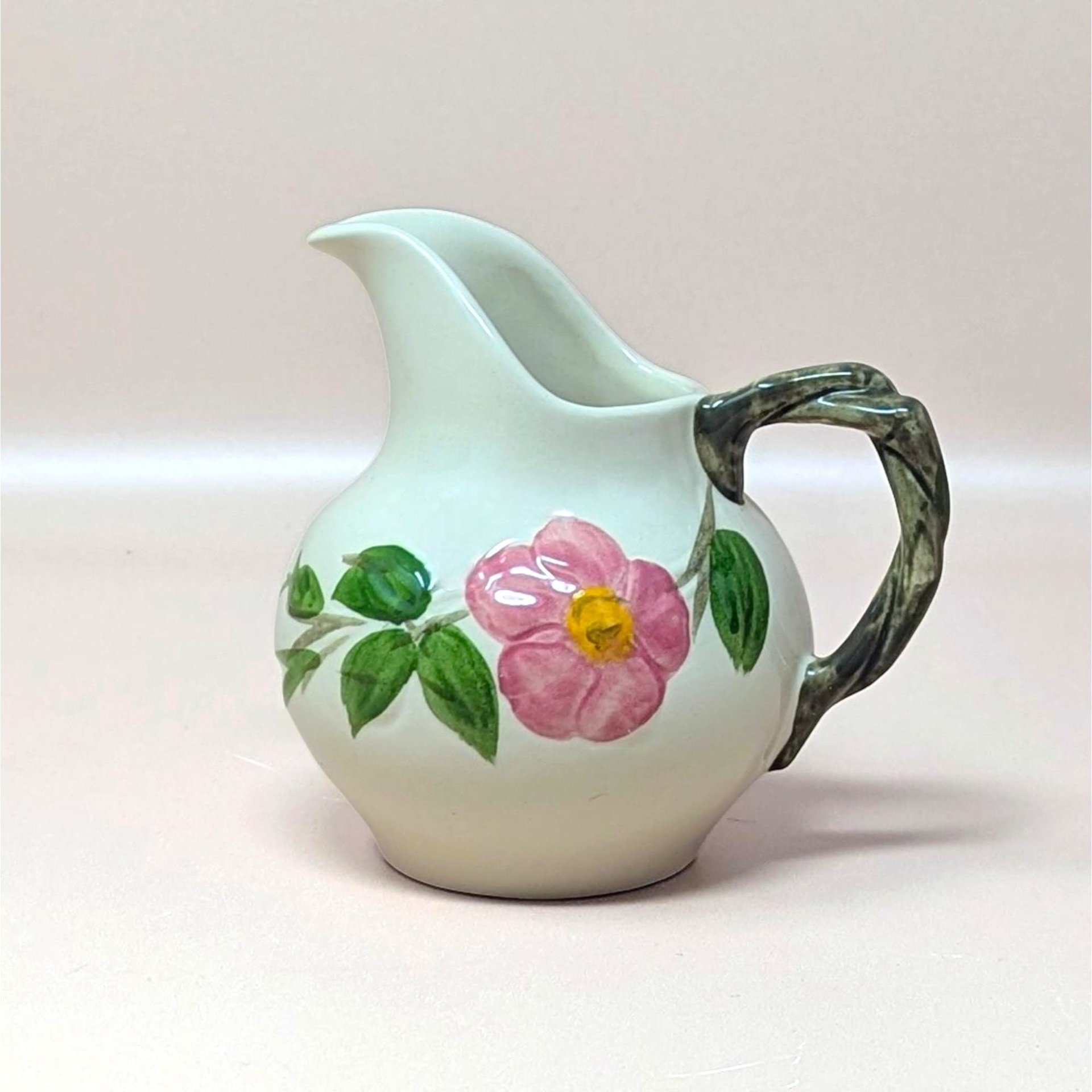 1980s Franciscan Desert Rose Cream and Sugar Set
