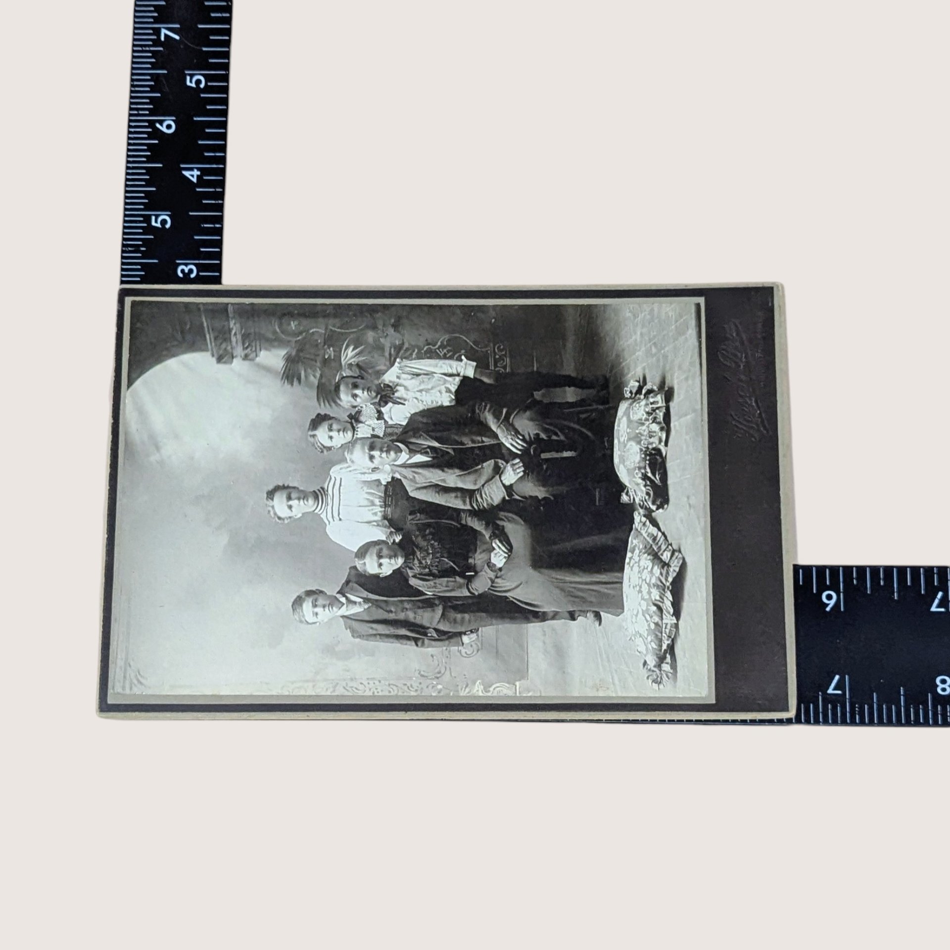 Antique A. Gozanski Cabinet Card Photo Set