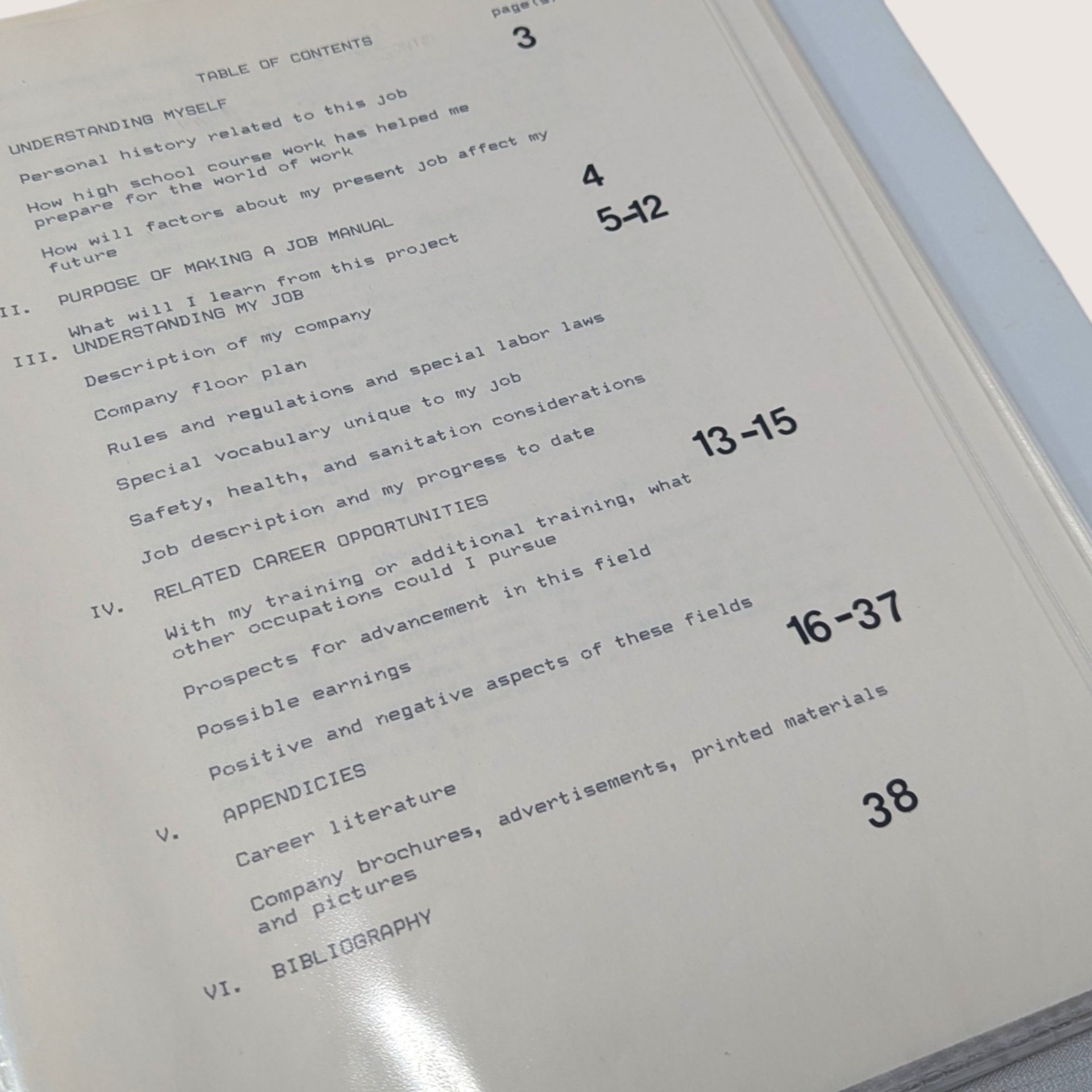 1980s Wendy's Employee Instruction Training Manual 3 Ring Binder