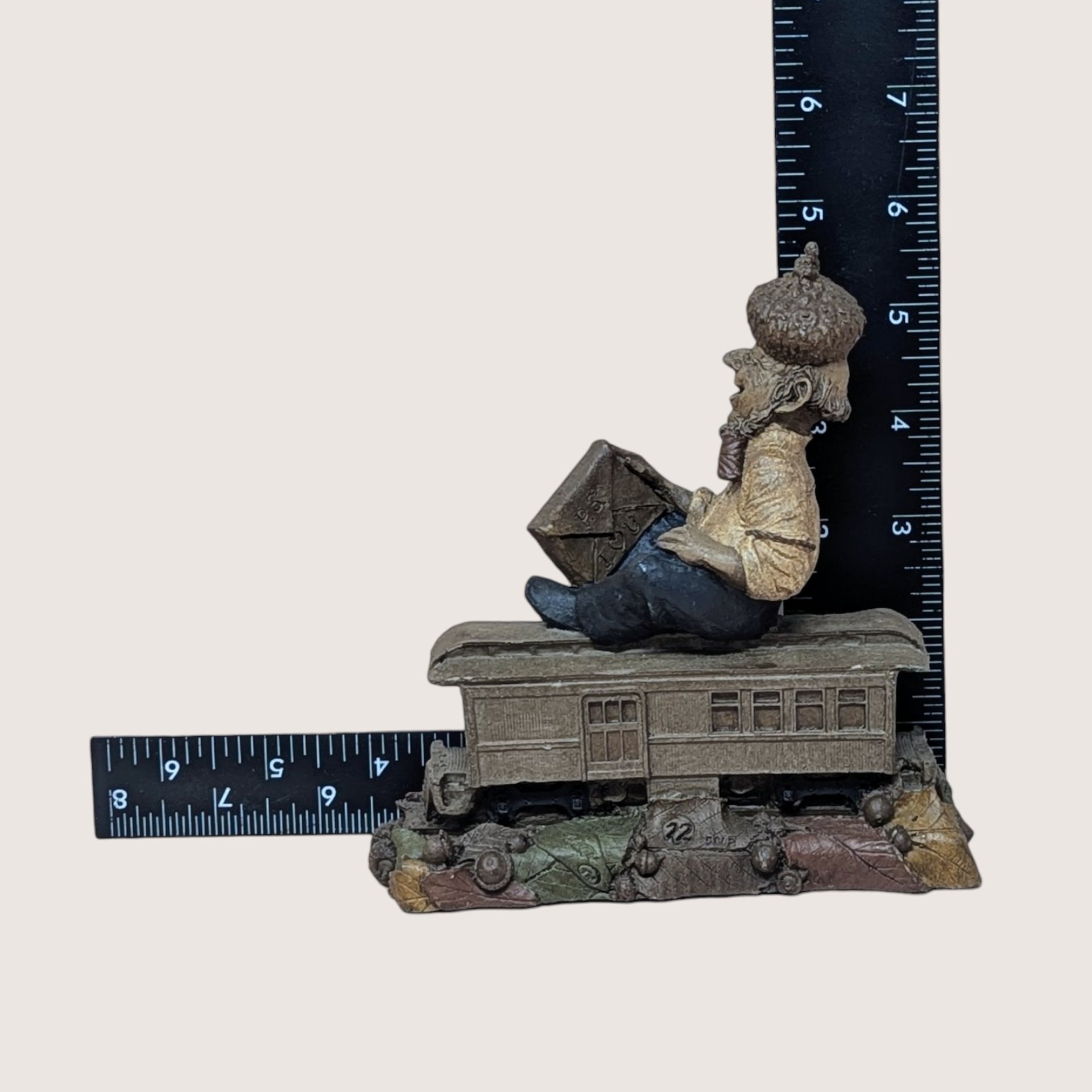 1980s Tom Clark Signed Resin PS Gnome Figurine