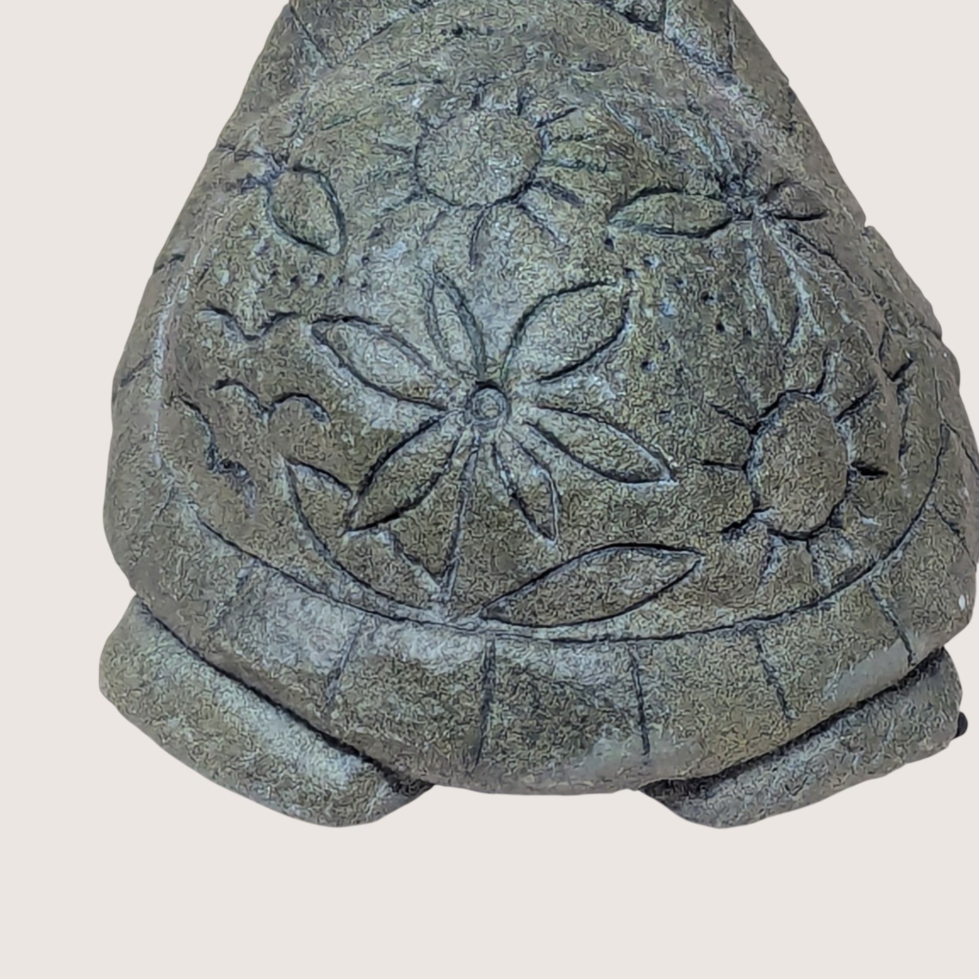 1990s Hallmark Lou Rankin Numbered Concrete Turtle Figurine 