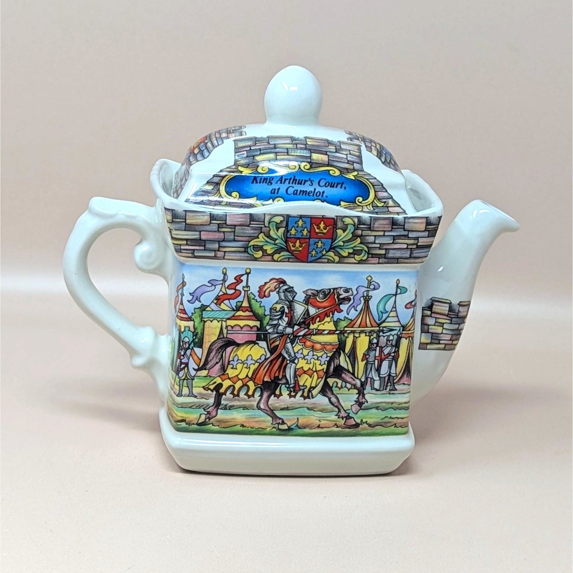 1980s Sadler Camelot Sir Lancelot Porcelain Teapot