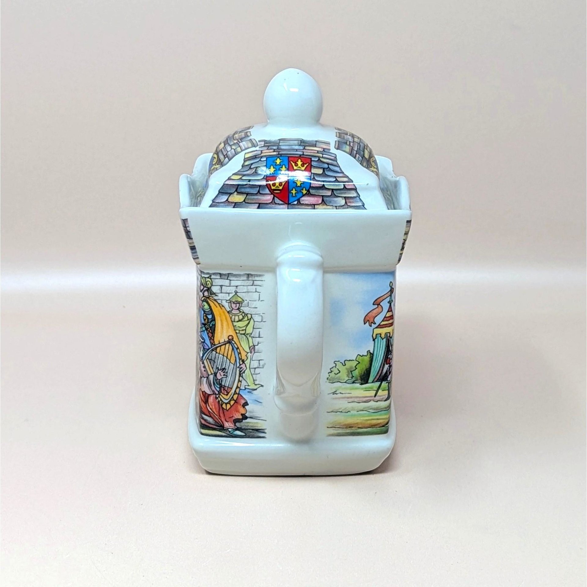 1980s Sadler Camelot Sir Lancelot Porcelain Teapot