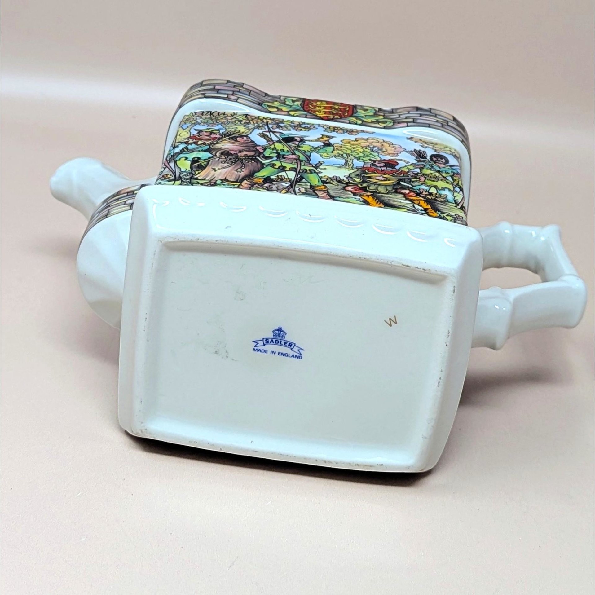 1980s Sadler Robin Hood Sherwood Forest Porcelain Teapot