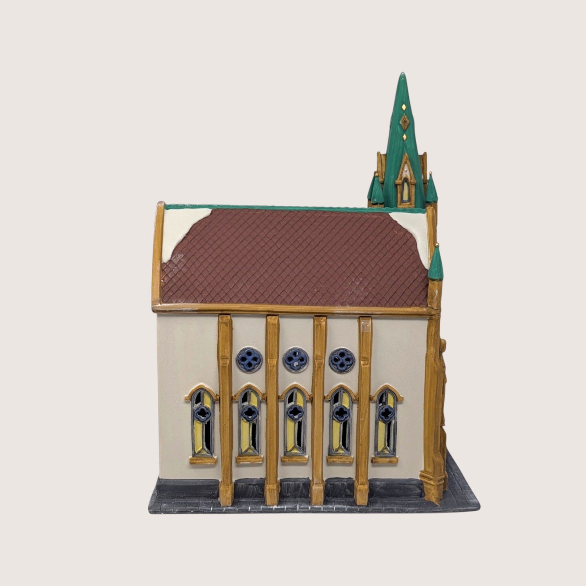 1990 Dept 56 All Saints Corner Church Christmas in the City Series