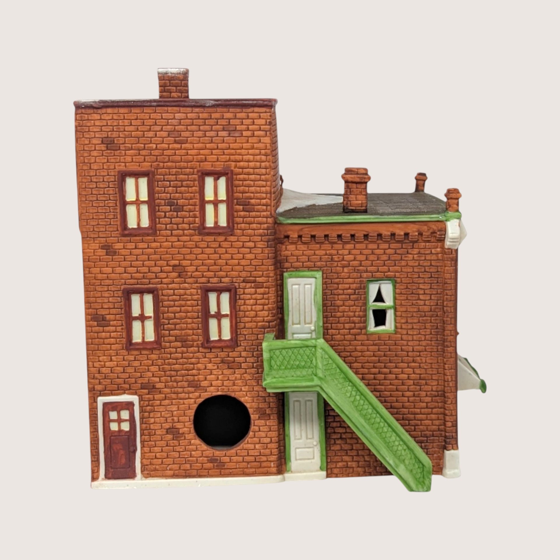 1988 Dept 56 Variety Store and Barber Shop Christmas in the City Series