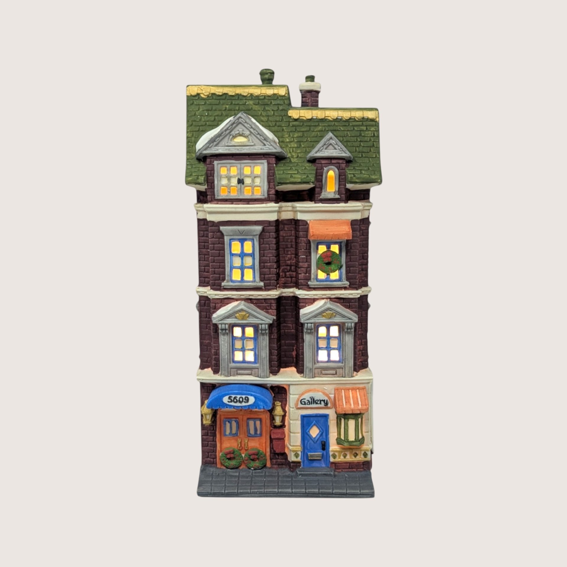 1989 Dept 56 5609 Park Ave Townhouse Christmas in the City Series