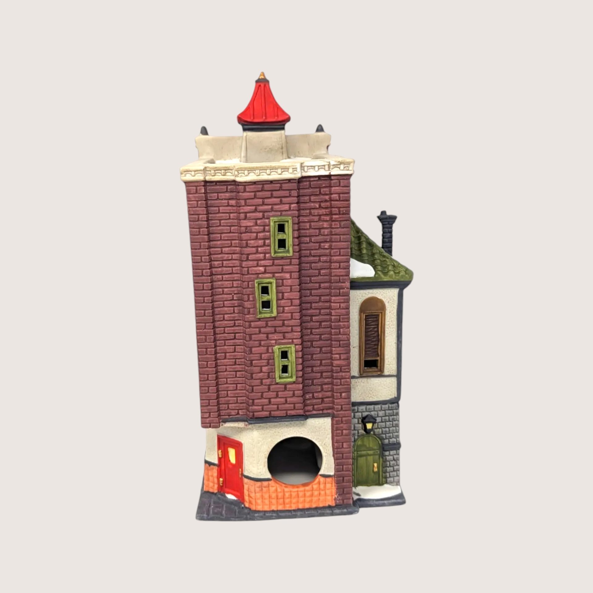1990 Dept 56 Christmas in the City Wongs in Chinatown Village Building
