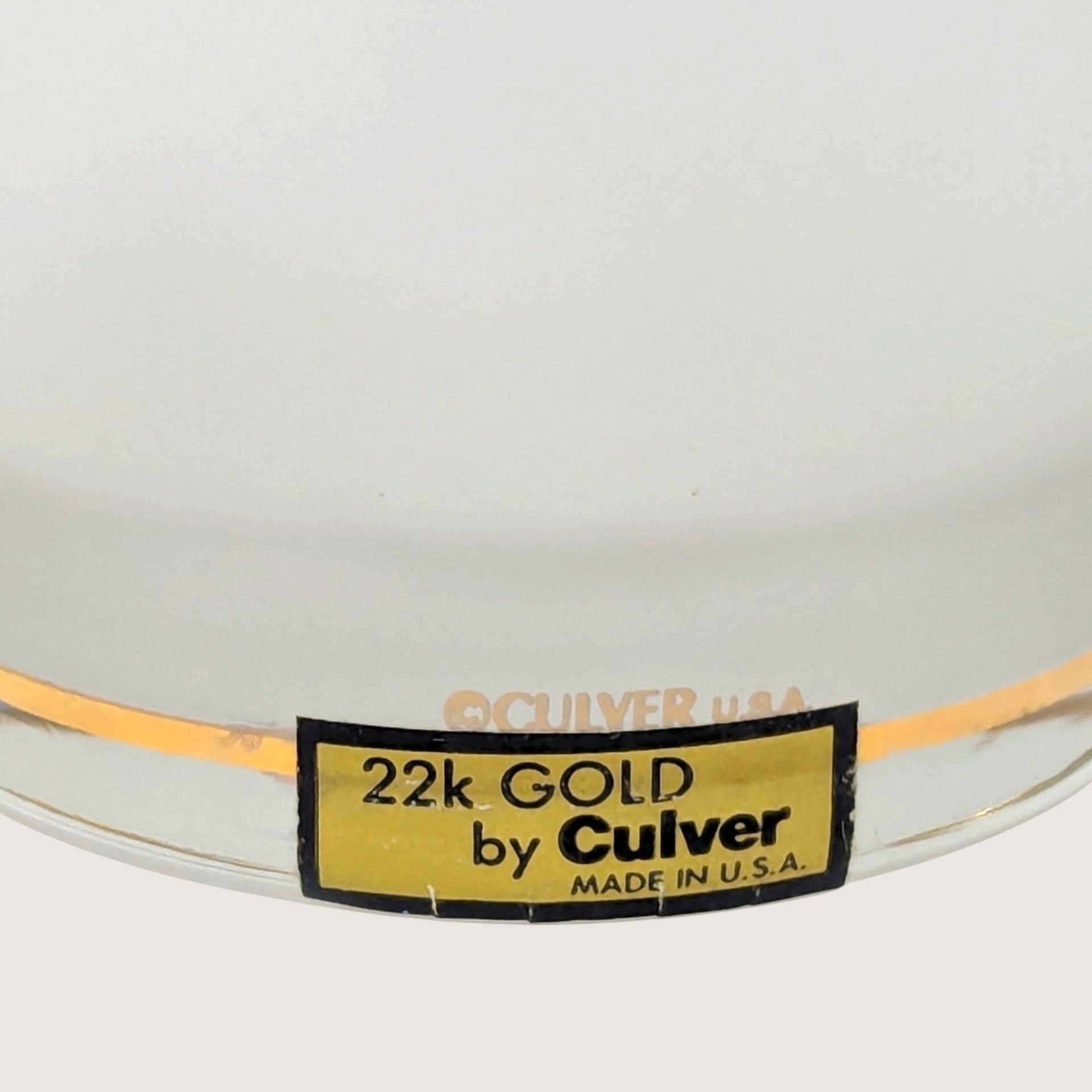 Vintage Culver Squire Red Ice Bucket and Glasses Set