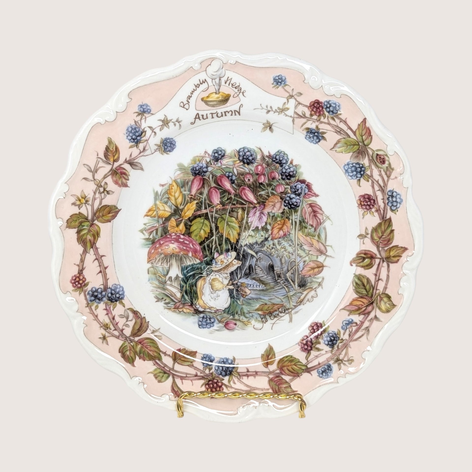1982 Royal Doulton Brambly Hedge Autumn Set