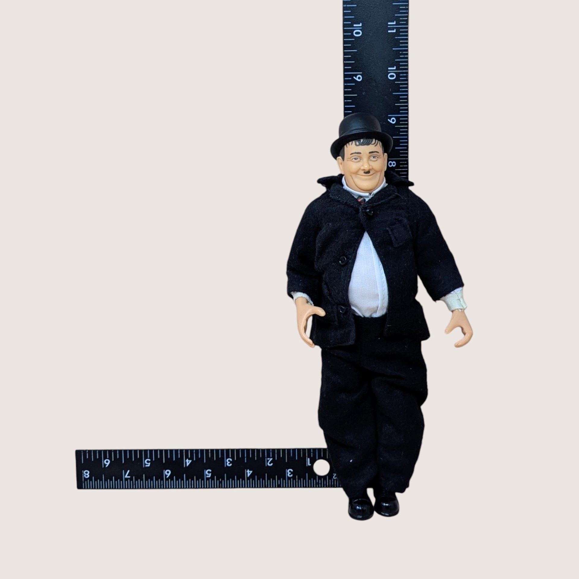 1970s Larry Harmon Oliver Hardy Jointed Action Figure
