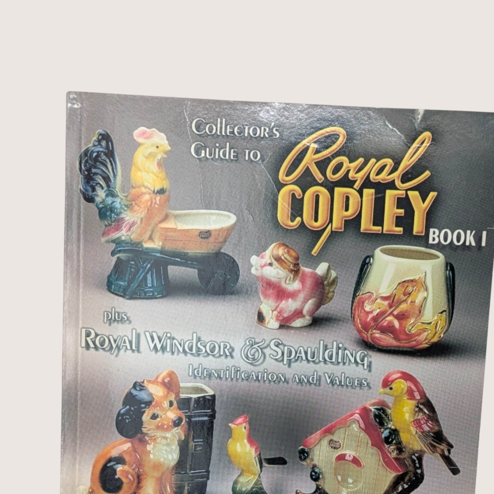 1999 Collector's Guide to Royal Copley Books 1 and 2 Joe Devine Softcover Set