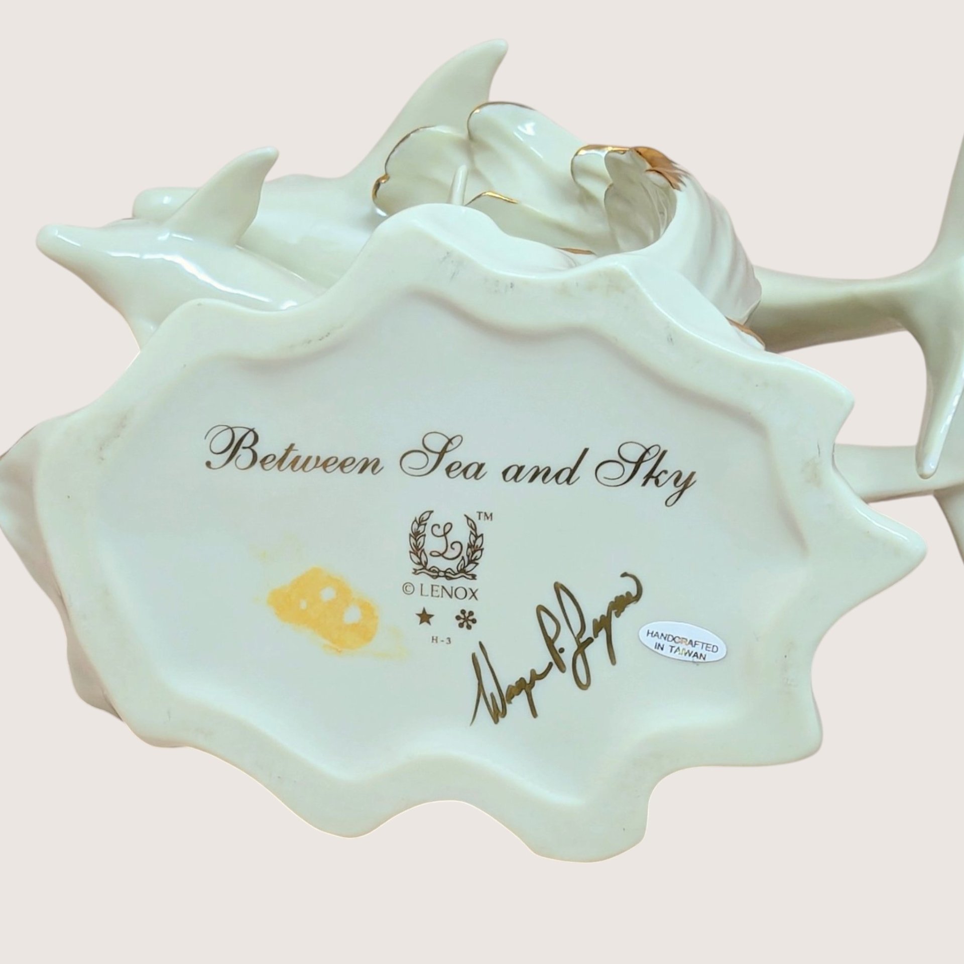 1995 Lenox Between Sea and Sky Dolphin Figurine
