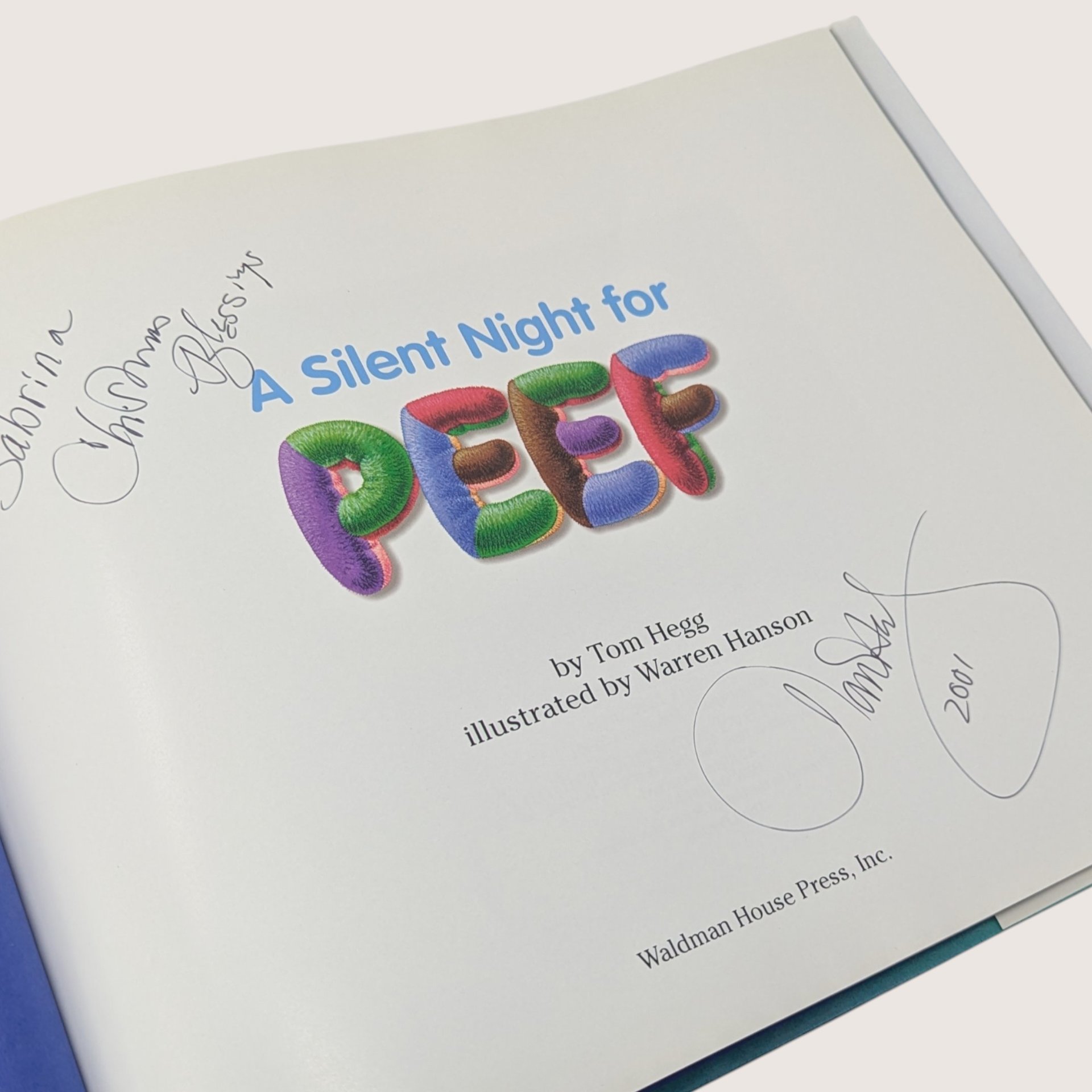 1998 Tom Hegg A Silent Night for Peef
