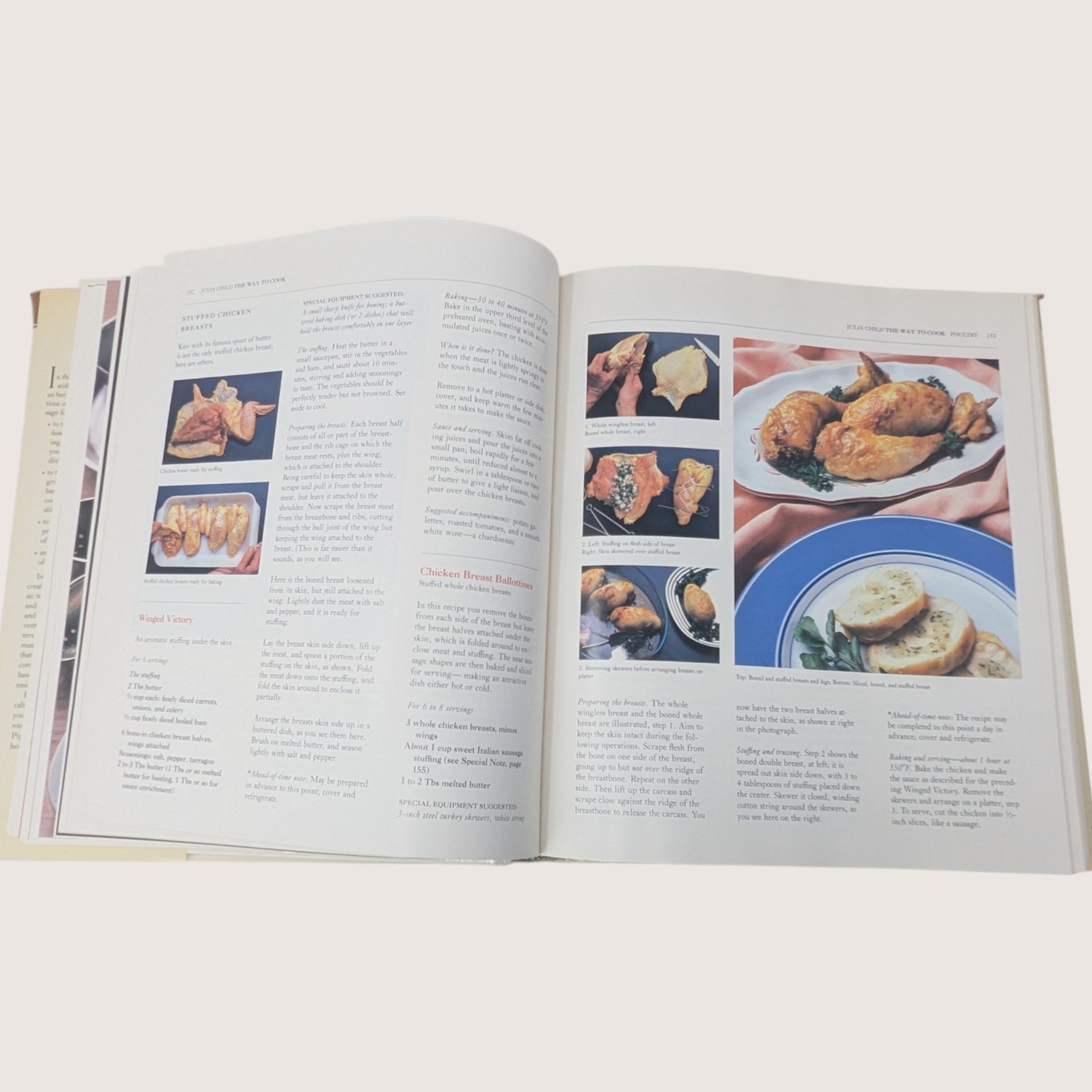 1989 Julia Child The Way To Cook Cookbook