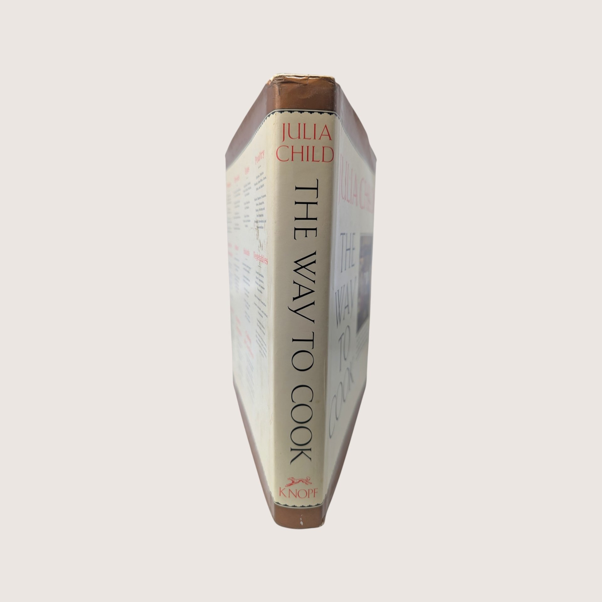 1989 Julia Child The Way To Cook Cookbook