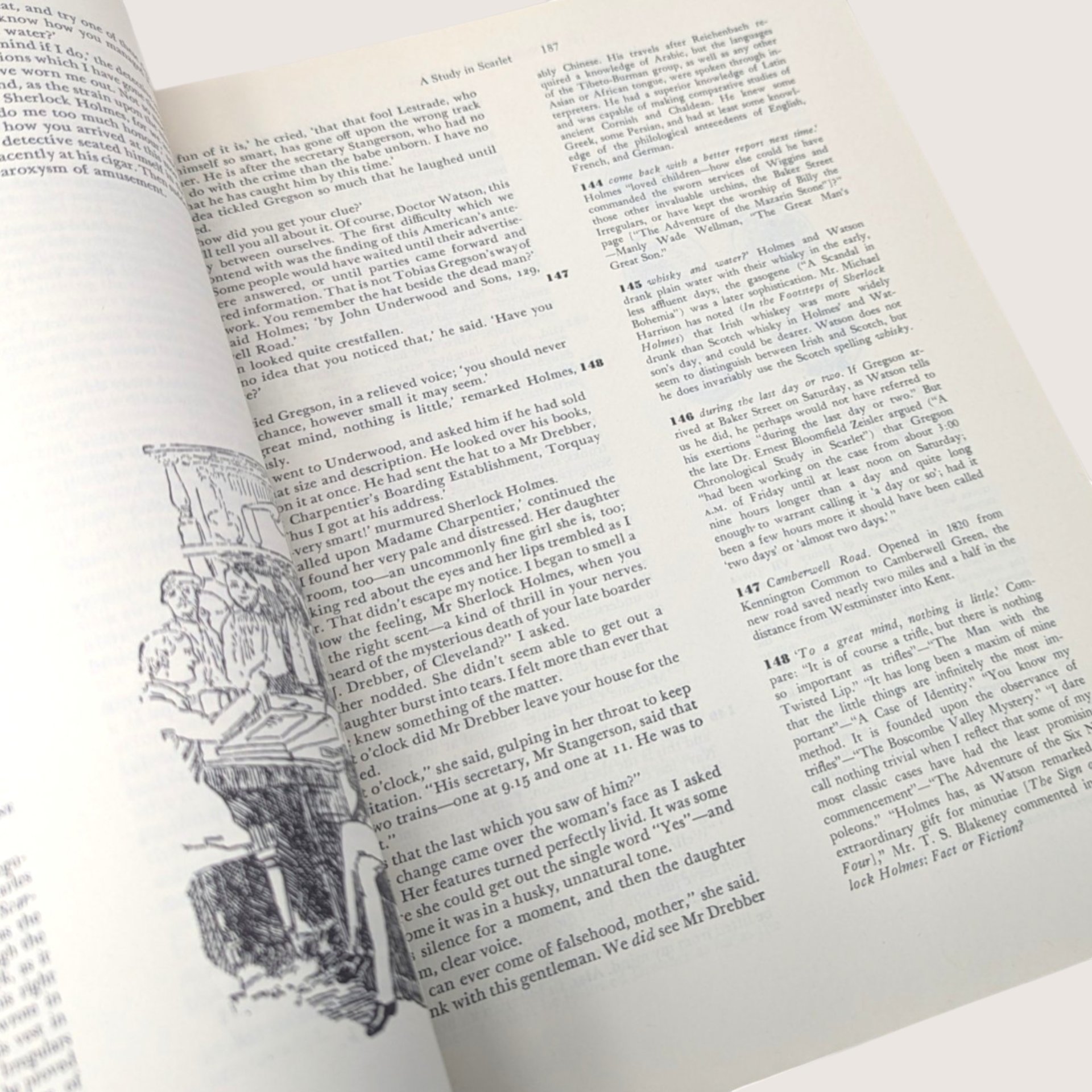 1967 Sir Arthur Conan Doyle The Annotated Sherlock Holmes Volumes 1 and 2