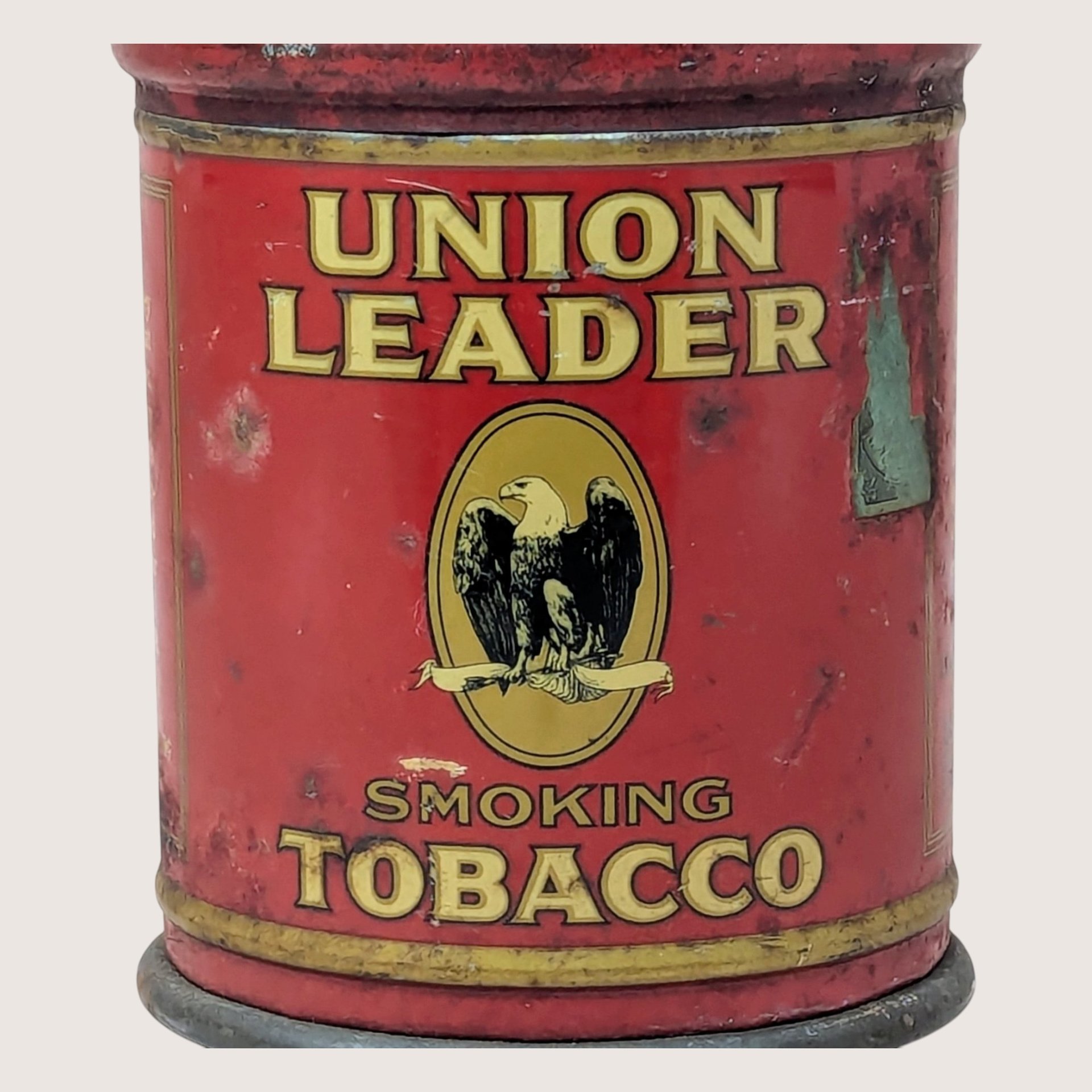 1930s Union Leader Smoking Tobacco Tin