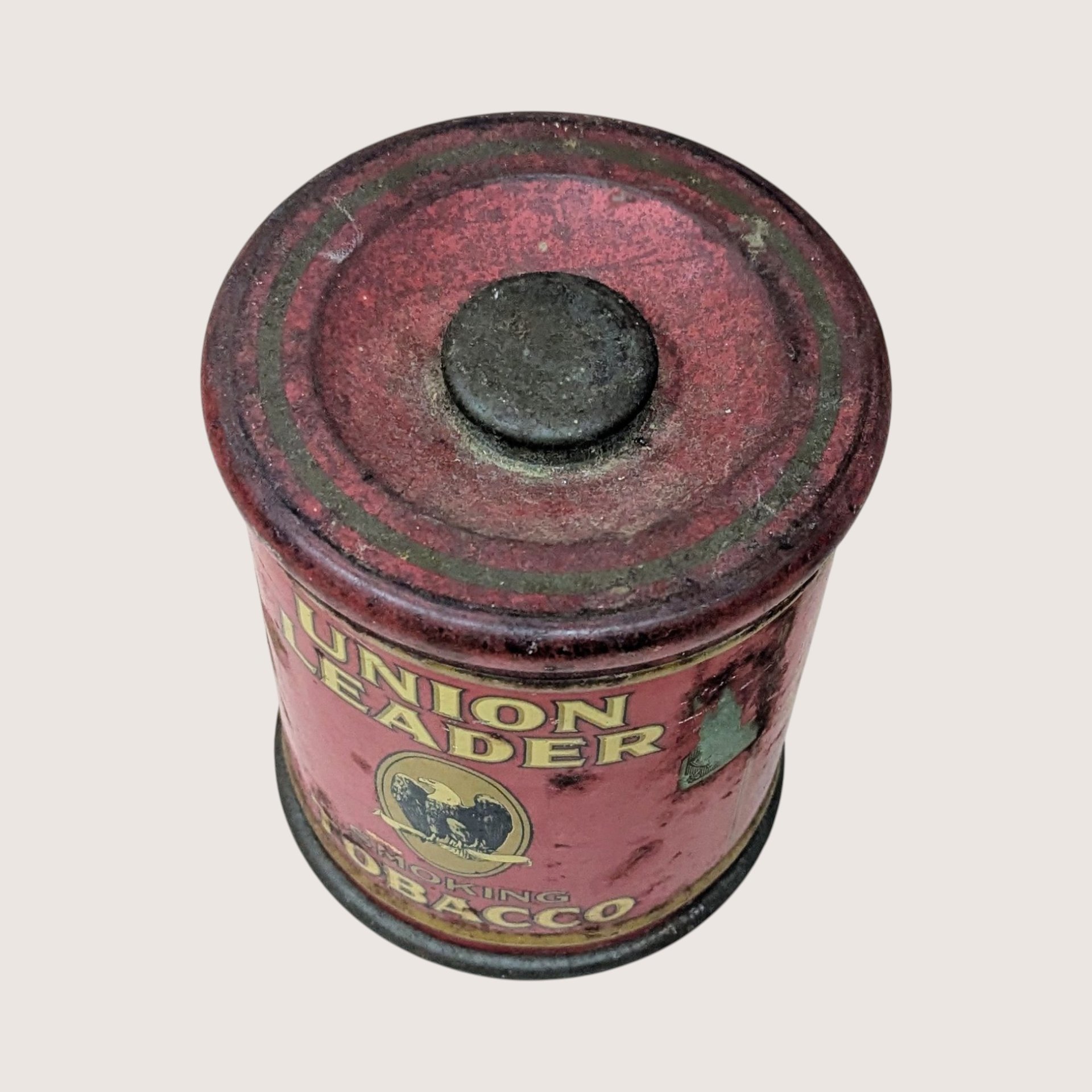 1930s Union Leader Smoking Tobacco Tin