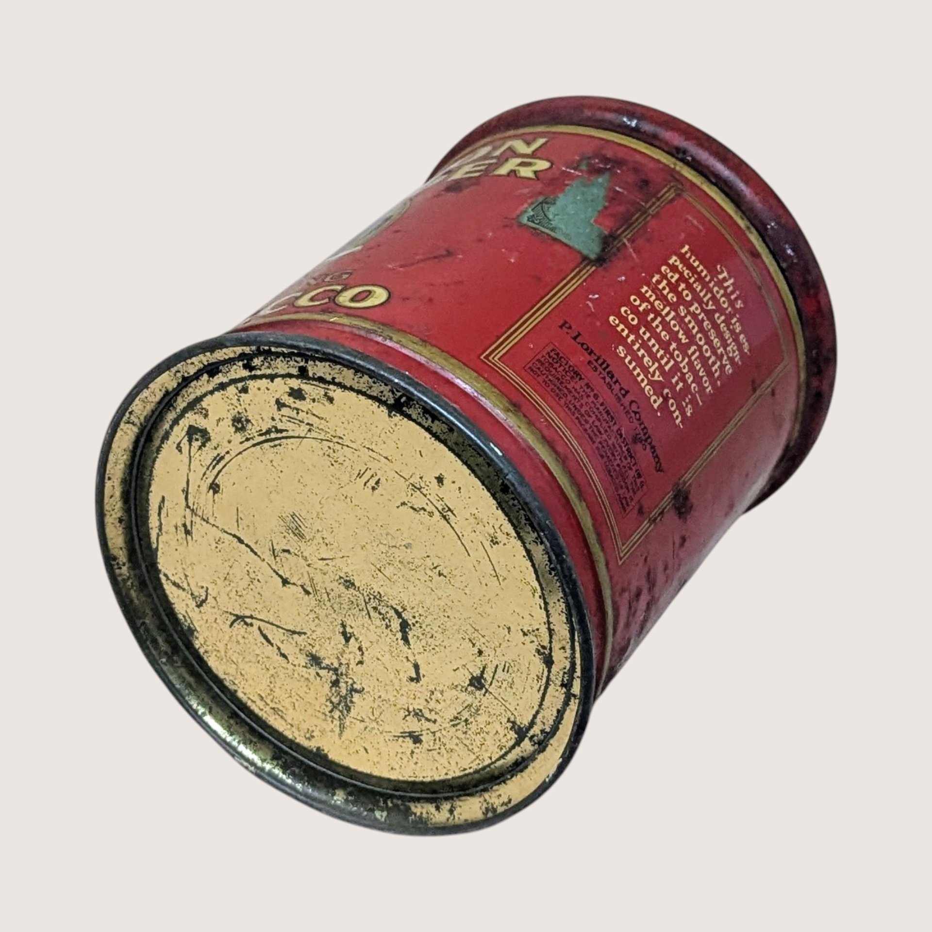 1930s Union Leader Smoking Tobacco Tin