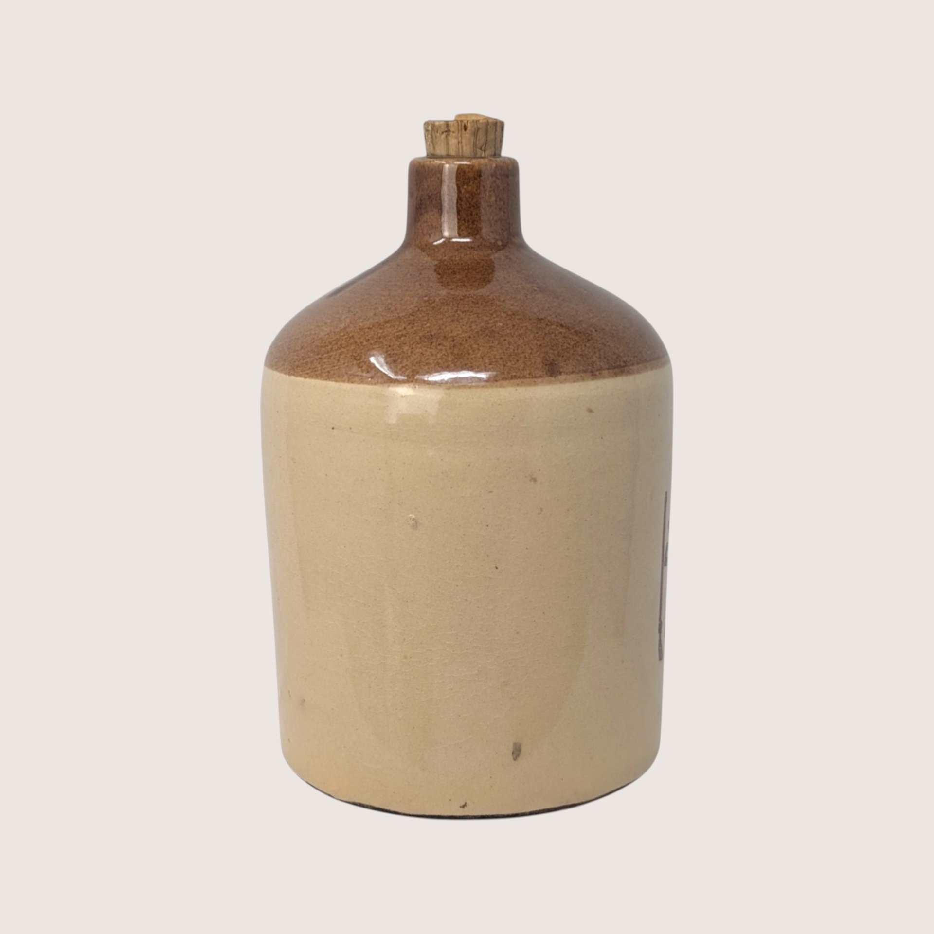1974 Daniel Boone Kentucky Straight Bourbon Stoneware Jug