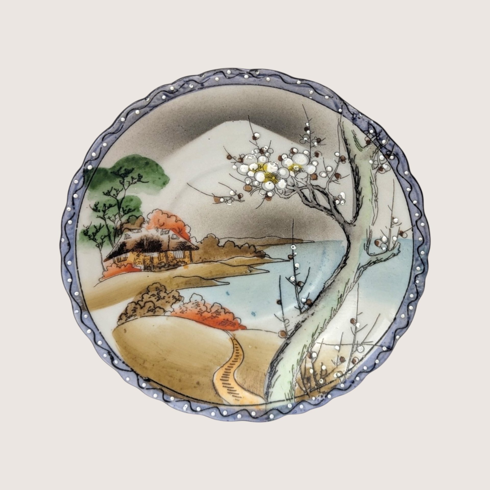 1910s Nippon Hand Painted Porcelain Tea Set