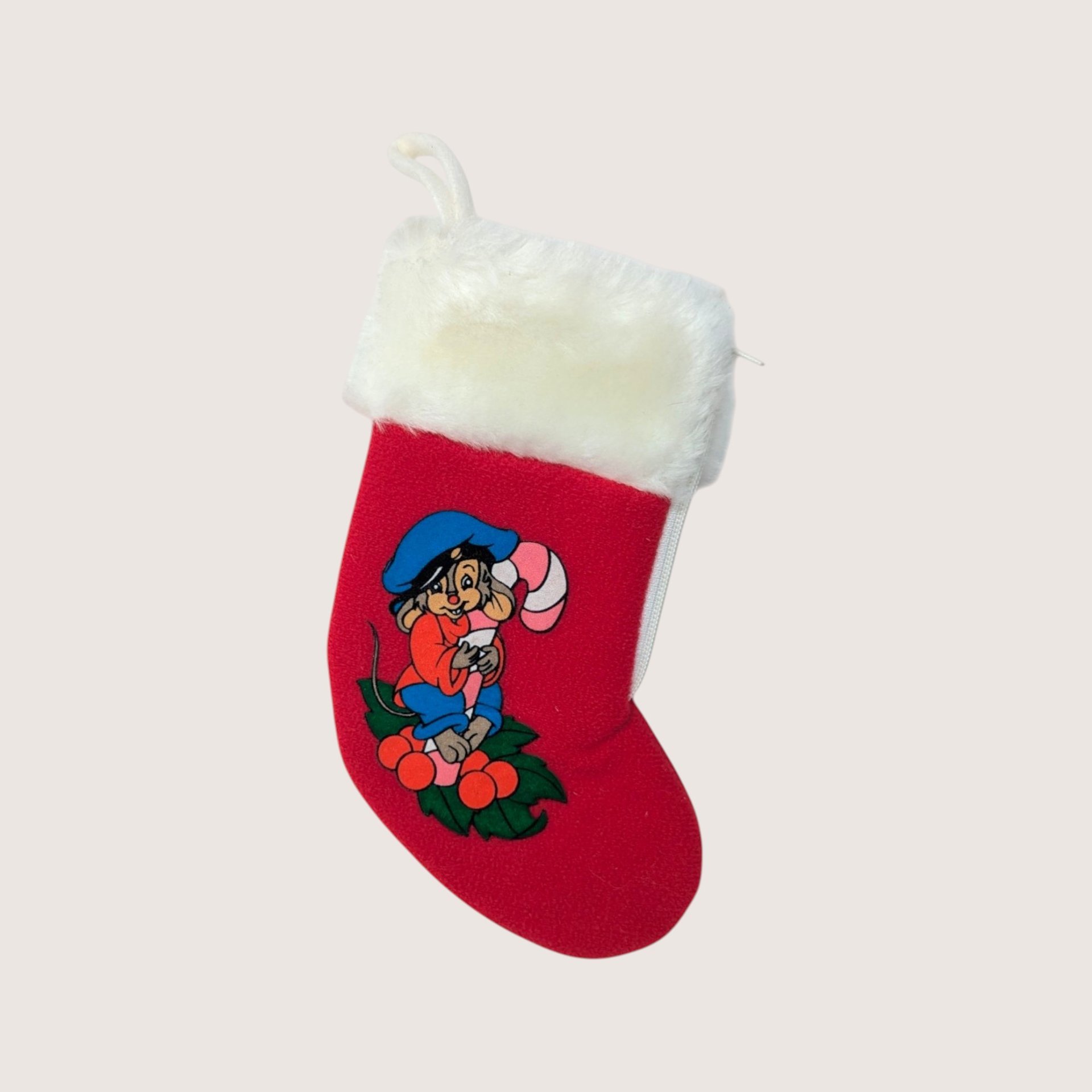 1980s An American Tail Fievel Mousekewitz Christmas Stockings