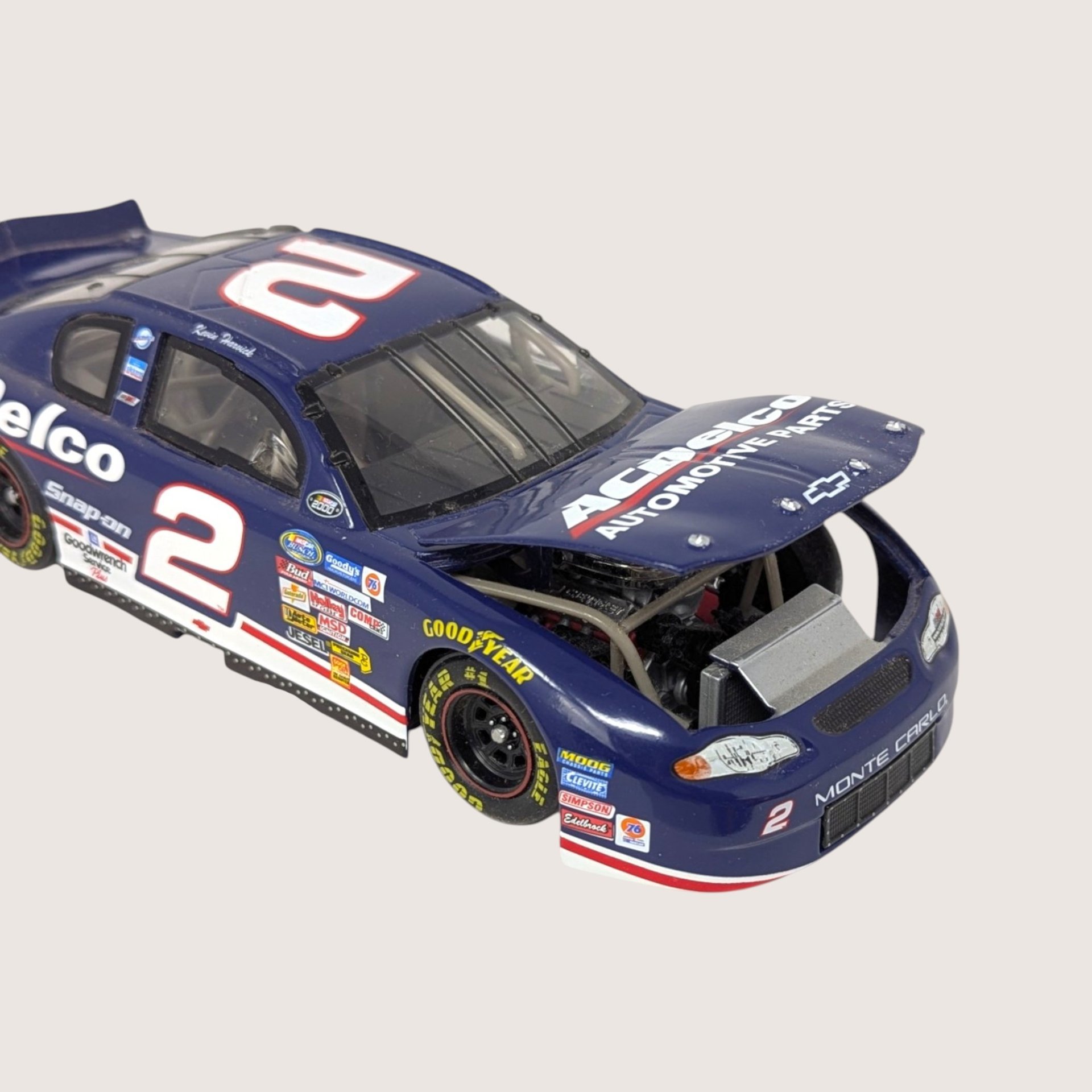 2000 Action Kevin Harvick ACDelco Chevrolet Monte Carlo Die Cast Car