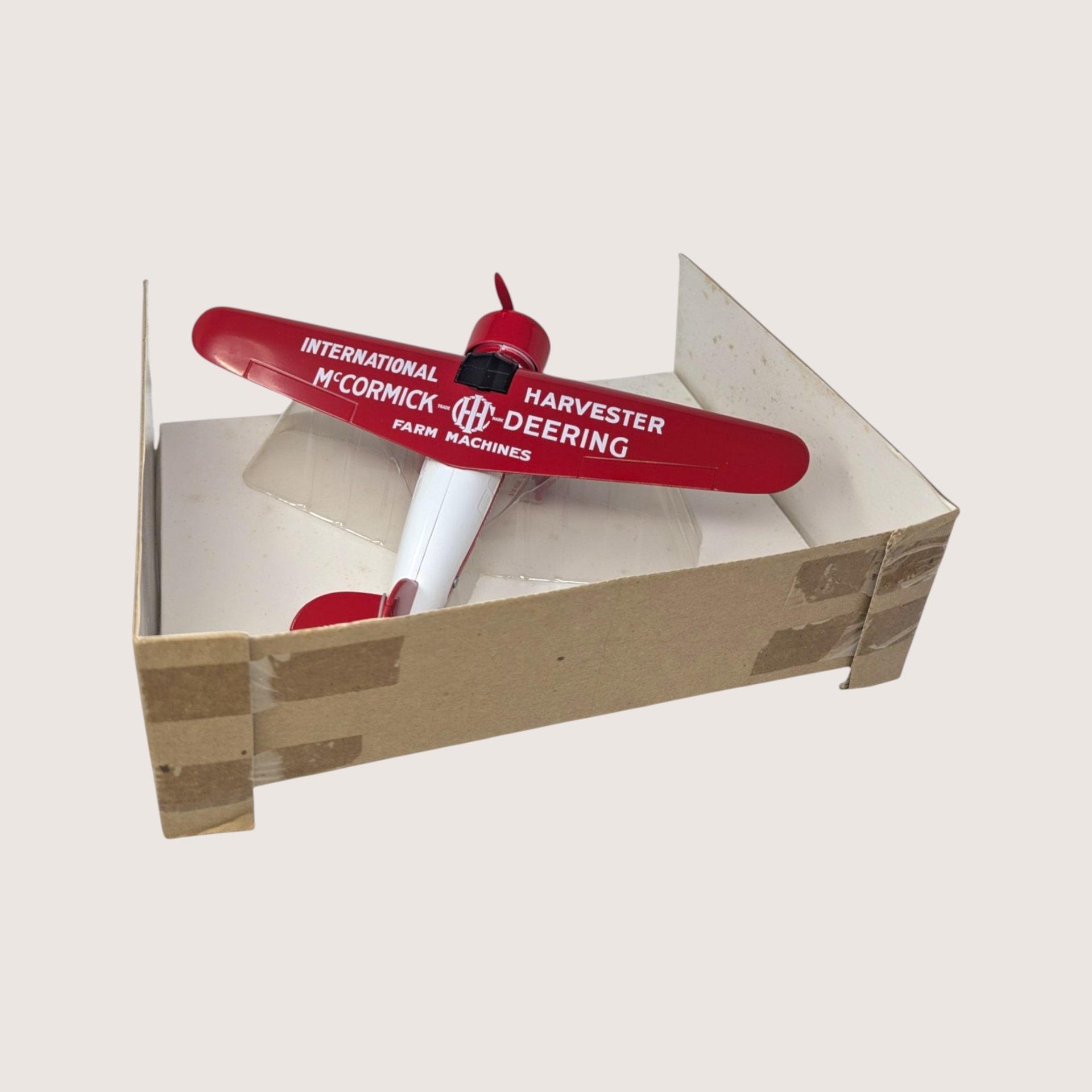 1993 SpecCast International Harvester Lockheed Vega Model 5 Airplane Bank