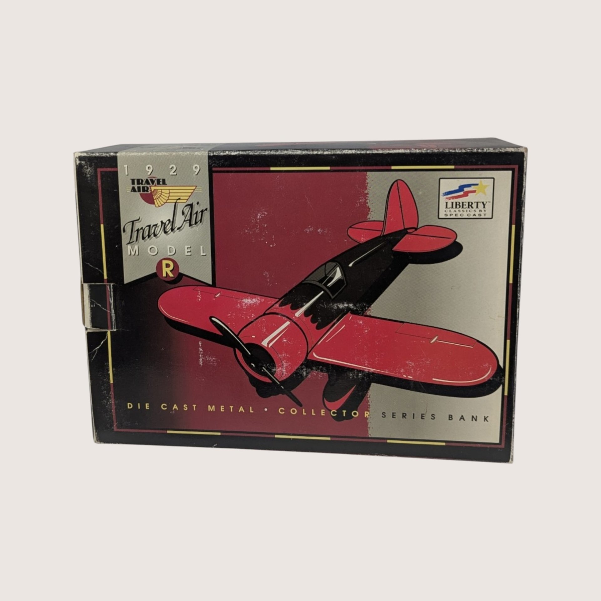 1998 Liberty Classics Pepsi Express Travel Air Model R Airplane Bank