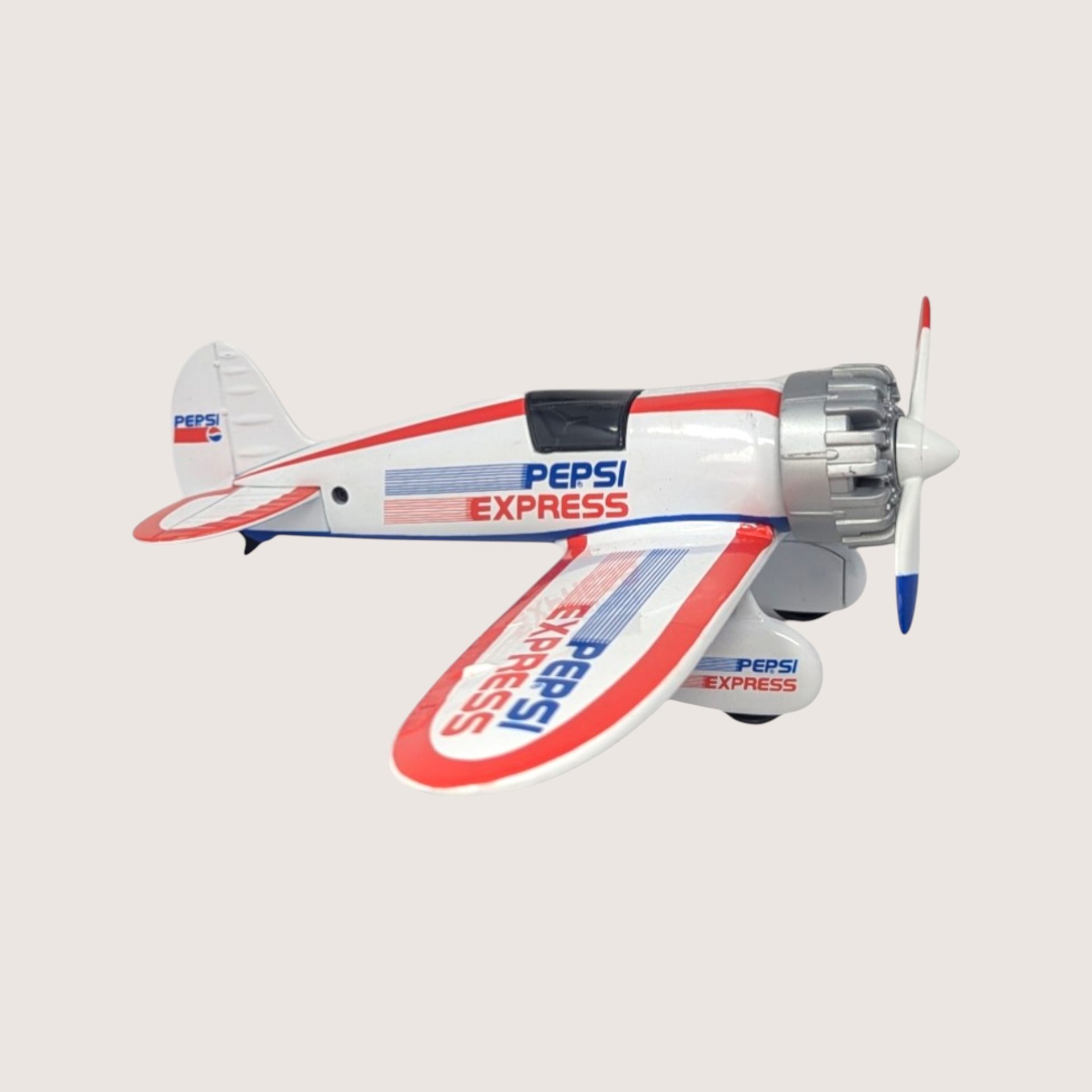 1998 Liberty Classics Pepsi Express Travel Air Model R Airplane Bank