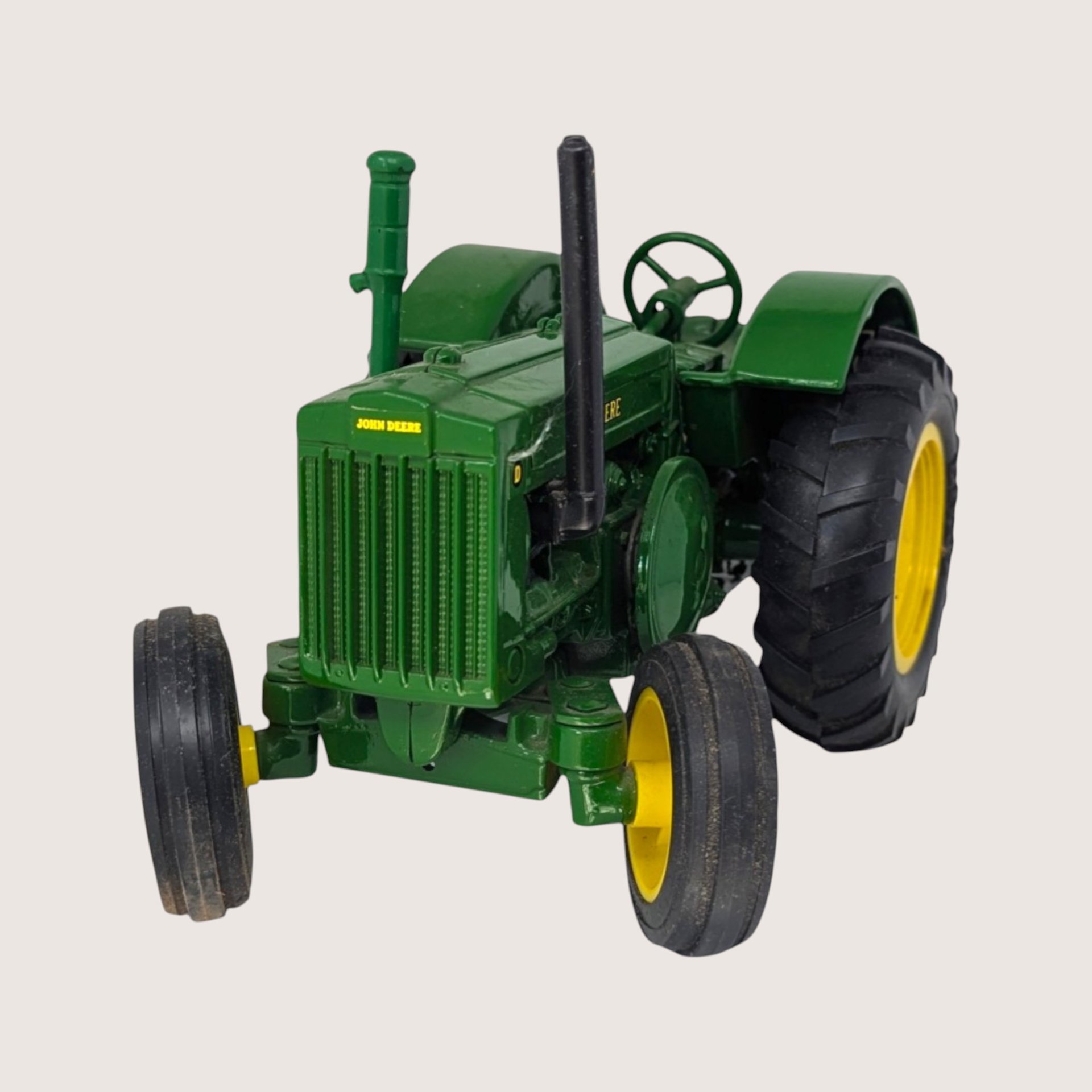 1990 ERTL John Deere 1953 Model D 1/16 Scale Die Cast Tractor Replica  