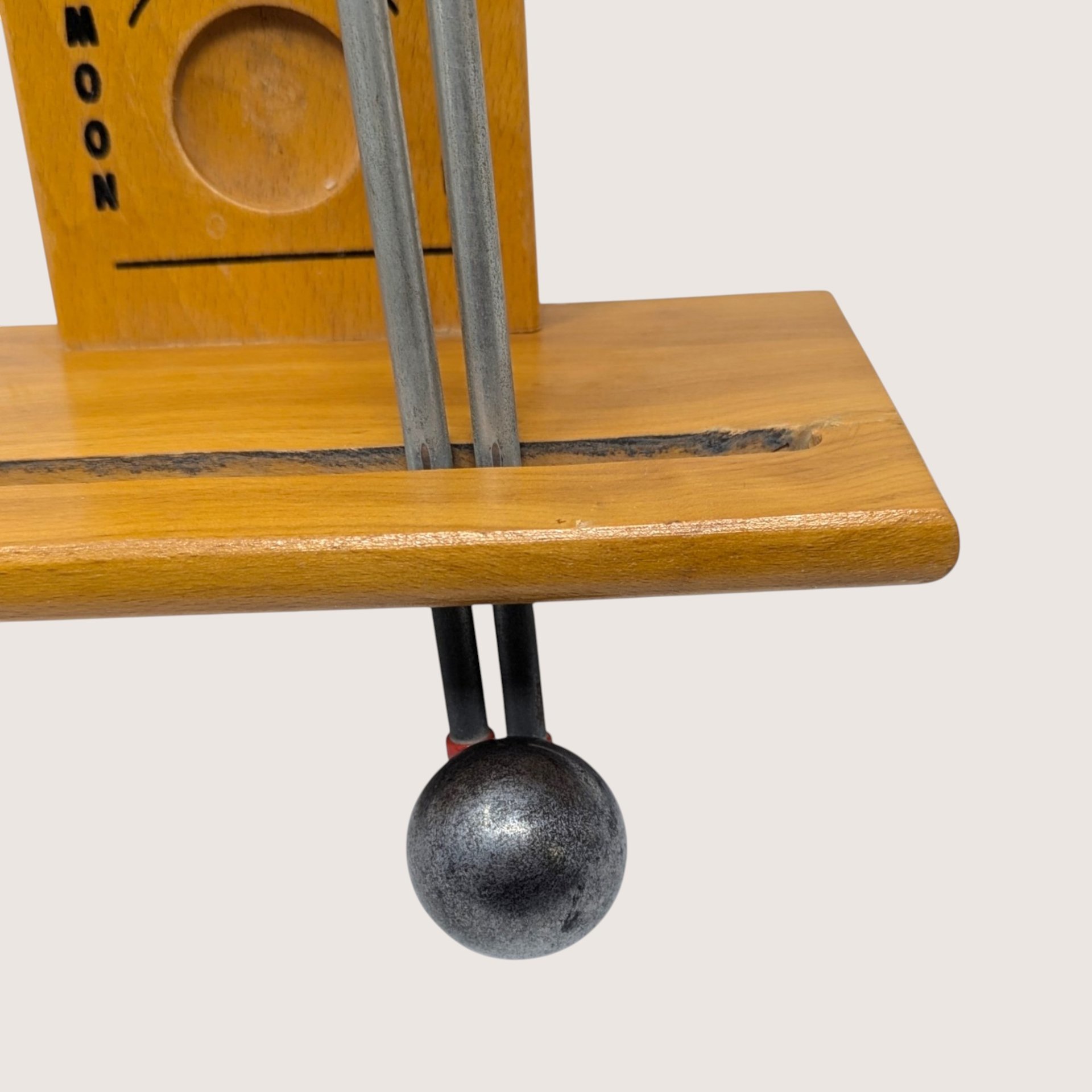 1970s Drueke Shoot the Moon Wooden Game