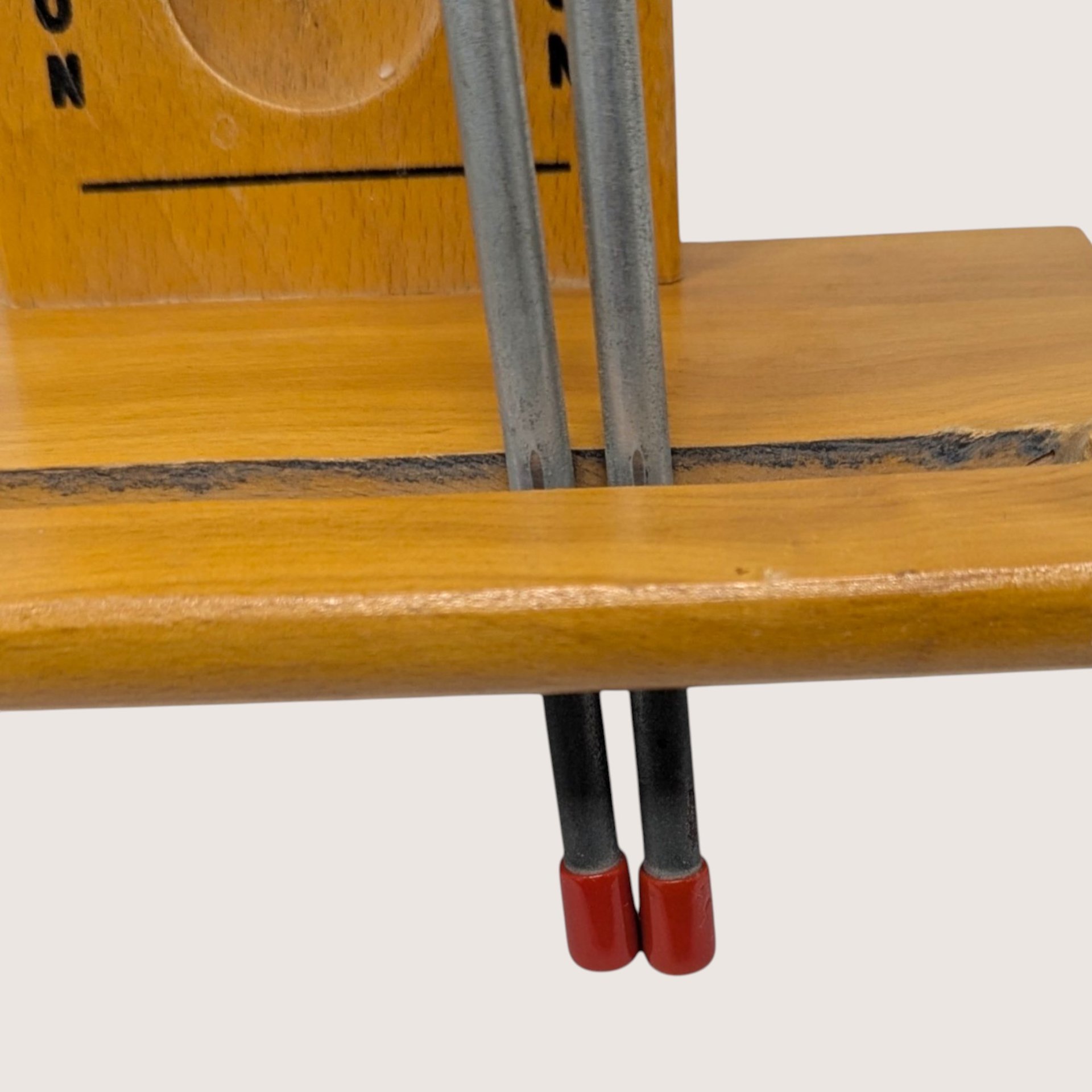 1970s Drueke Shoot the Moon Wooden Game