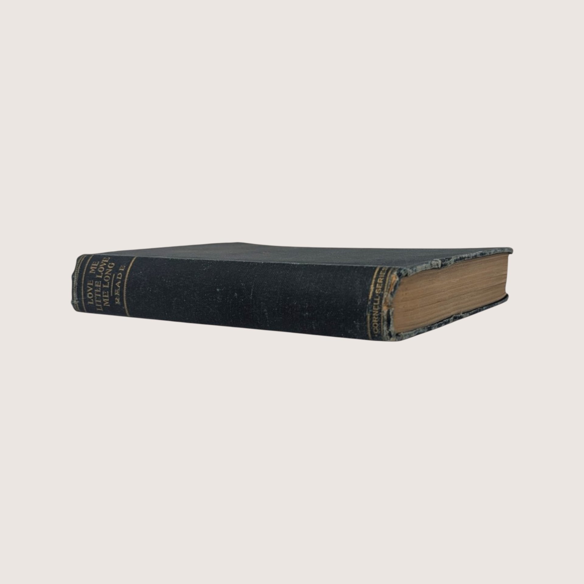 Antique Love Me Little Love Me Long by Charles Reade Hardcover Book