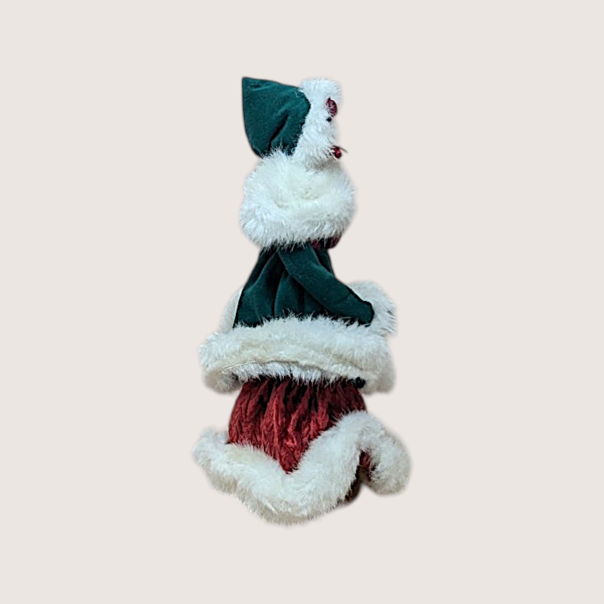 Vintage 1997 Winterthur Tree Topper Doll Christmas Decor